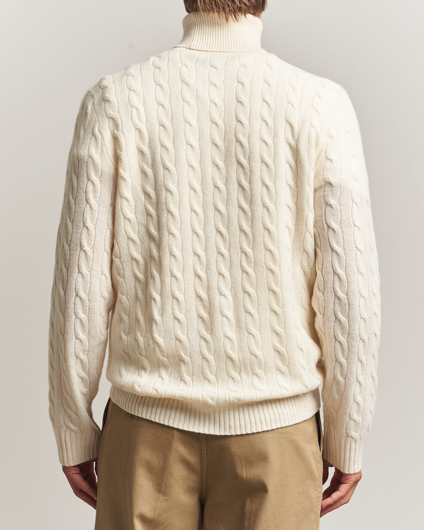 Hombres | Jerséis y prendas de punto | Polo Ralph Lauren | Wool/Cashmere Rollneck Andover Cream