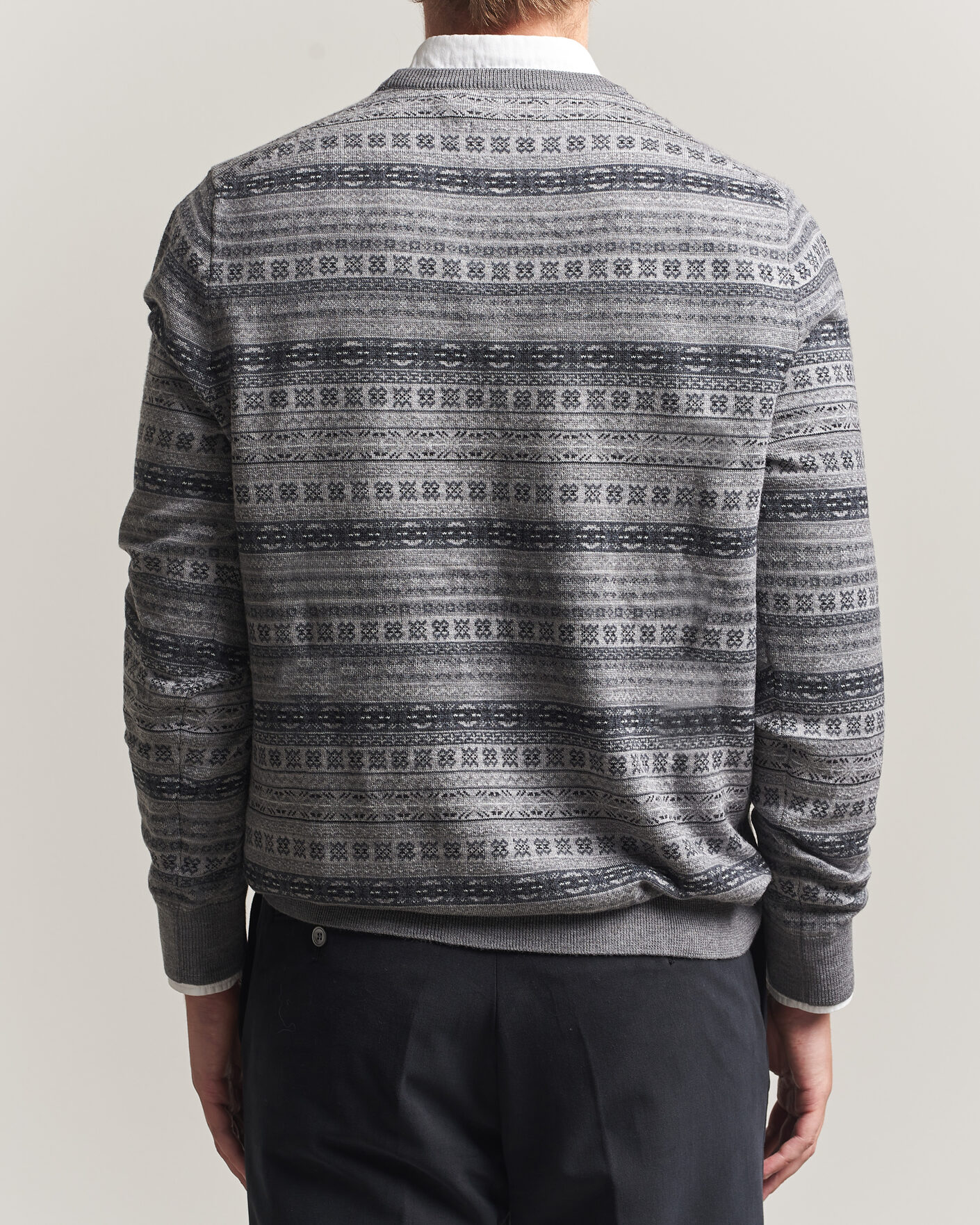 Hombres | Jerséis y prendas de punto | Polo Ralph Lauren | Fair Isle Merino Sweater Grey Combo