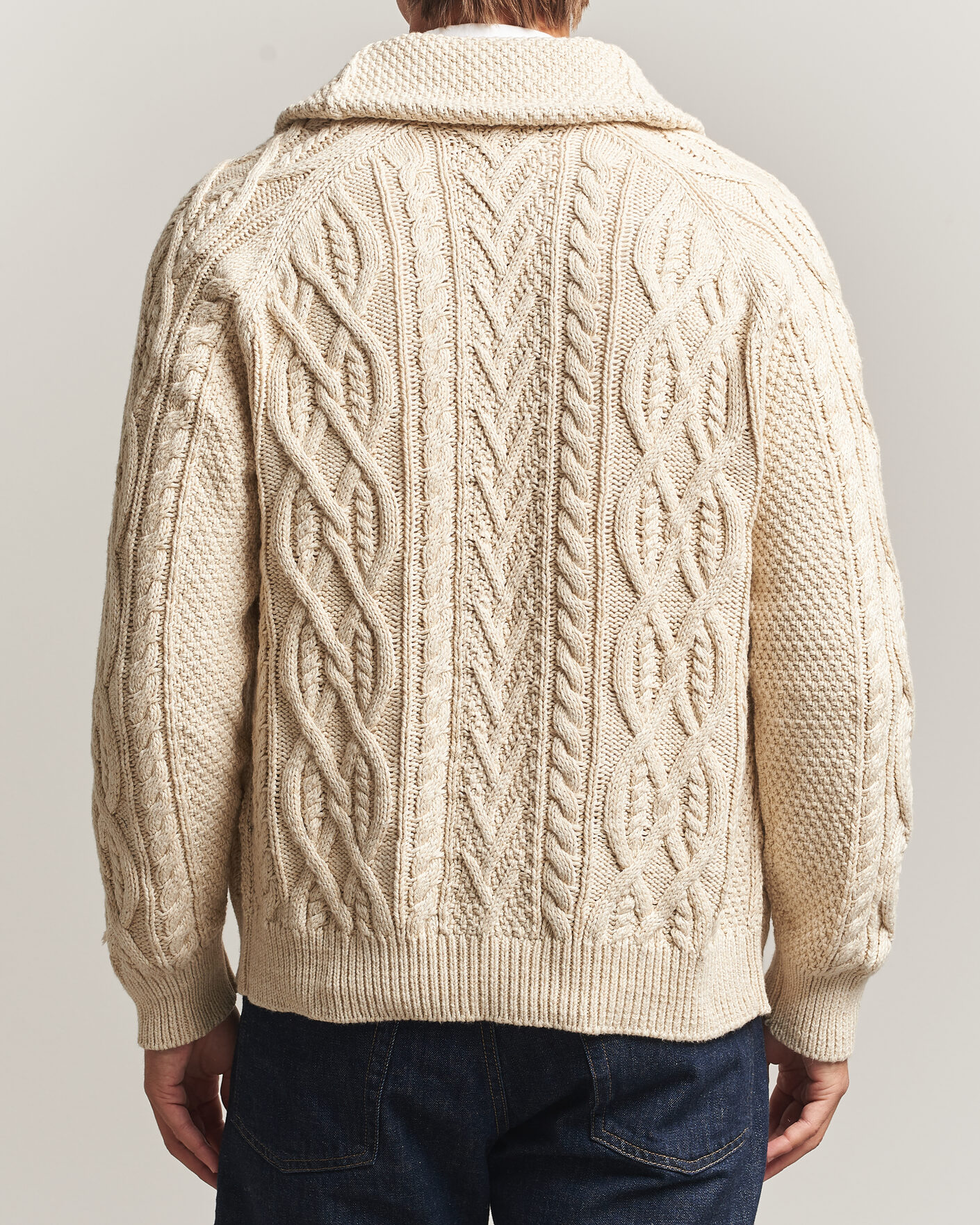 Hombres | Jerséis y prendas de punto | Polo Ralph Lauren | Cotton Marl Cardigan Oatmeal Combo