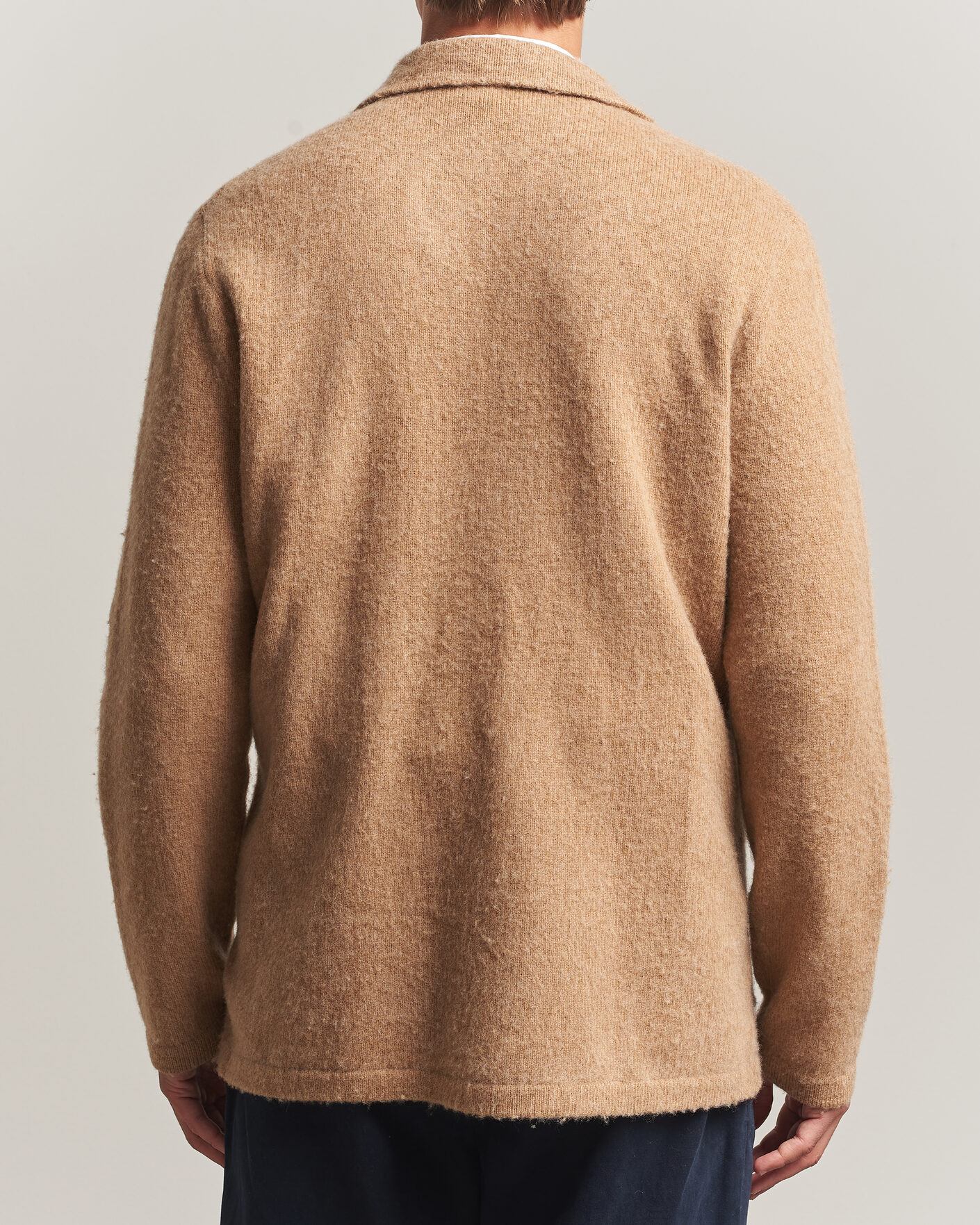 Hombres | Jerséis y prendas de punto | Polo Ralph Lauren | DB Wool/Cashmere Cardigan Crouton Tan Heather