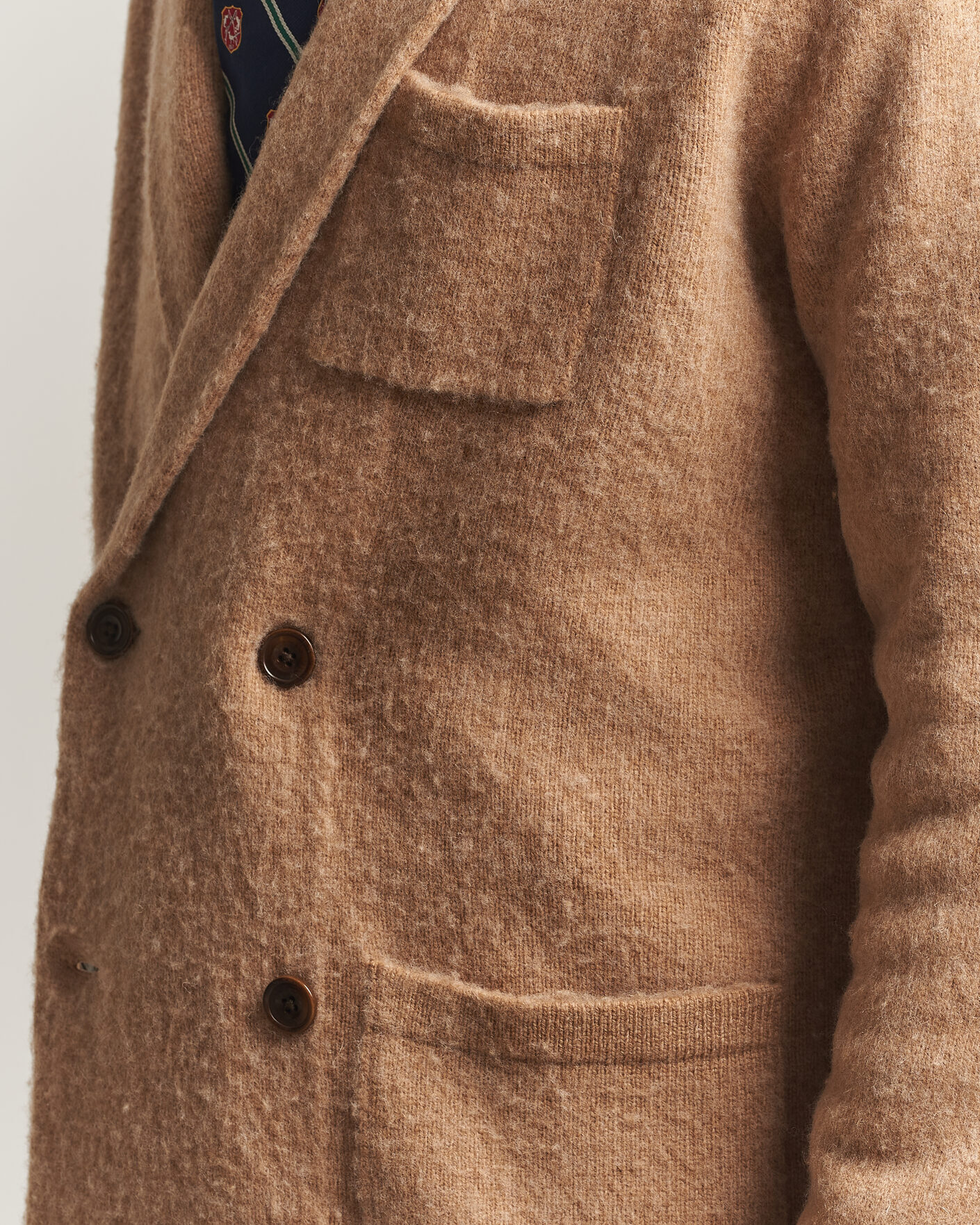 Hombres | Jerséis y prendas de punto | Polo Ralph Lauren | DB Wool/Cashmere Cardigan Crouton Tan Heather