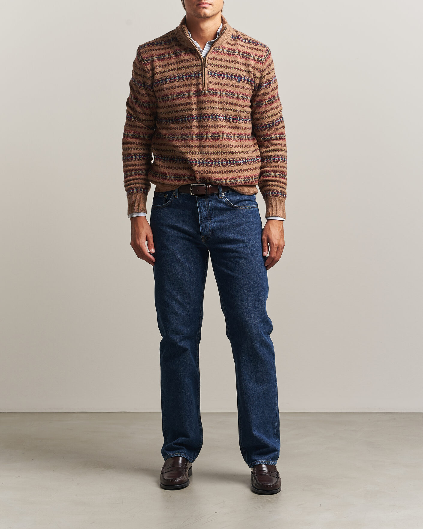 Hombres | Jerséis y prendas de punto | Polo Ralph Lauren | Fair Isle Wool Half-Zip Multi Combo