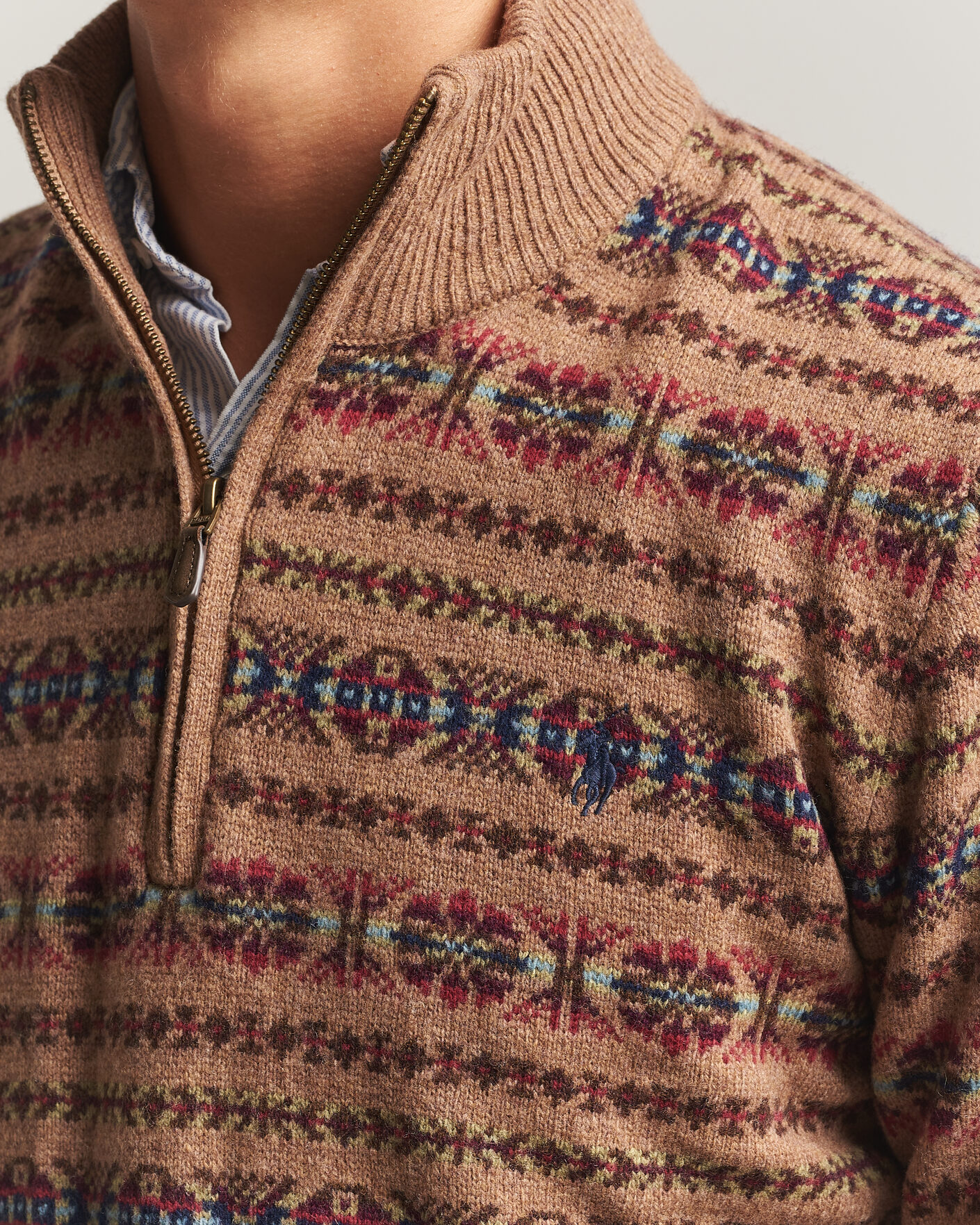 Hombres | Jerséis y prendas de punto | Polo Ralph Lauren | Fair Isle Wool Half-Zip Multi Combo