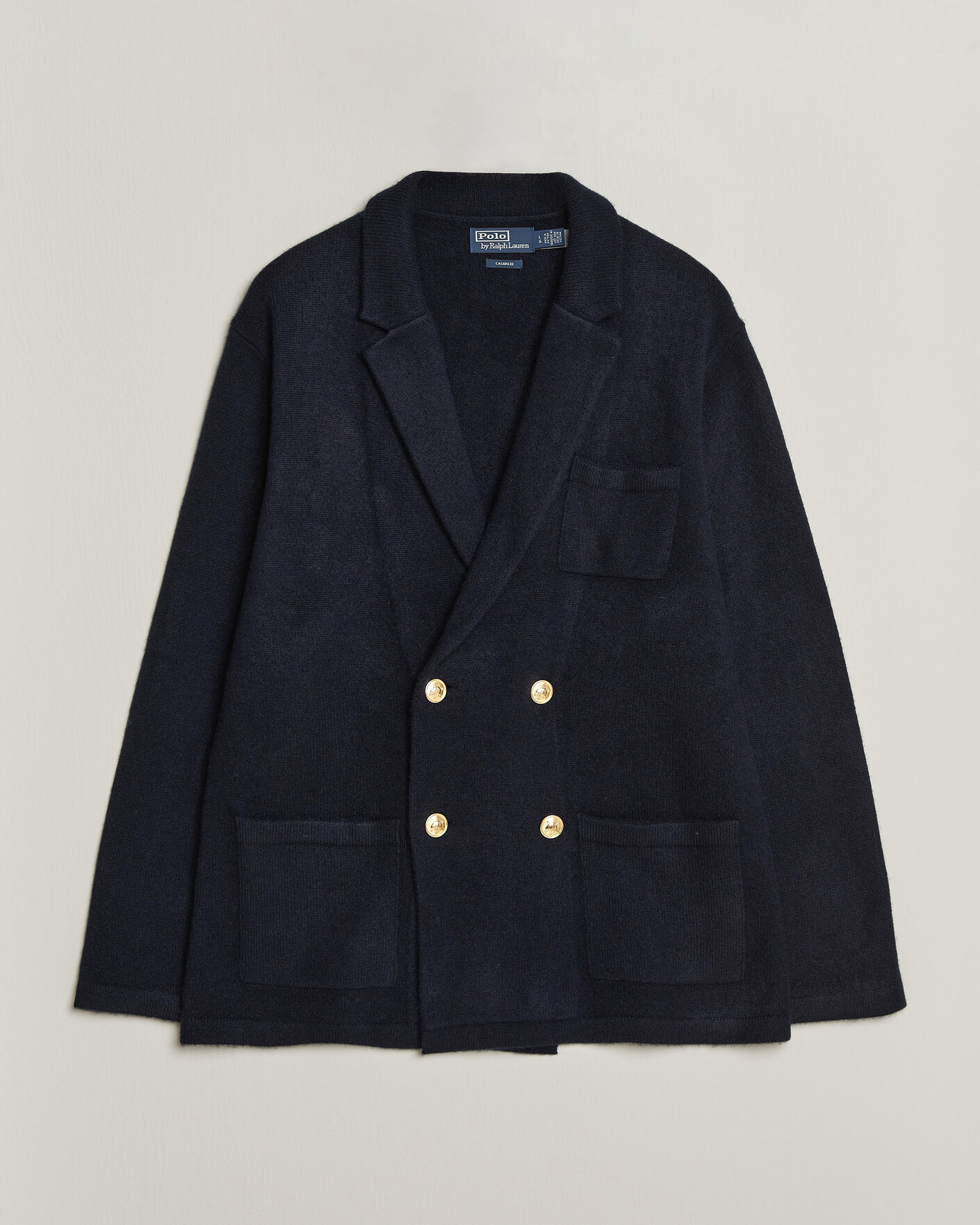 Hombres | Jerséis y prendas de punto | Polo Ralph Lauren | Double Breasted Cashmere Cardigan Aviator Navy