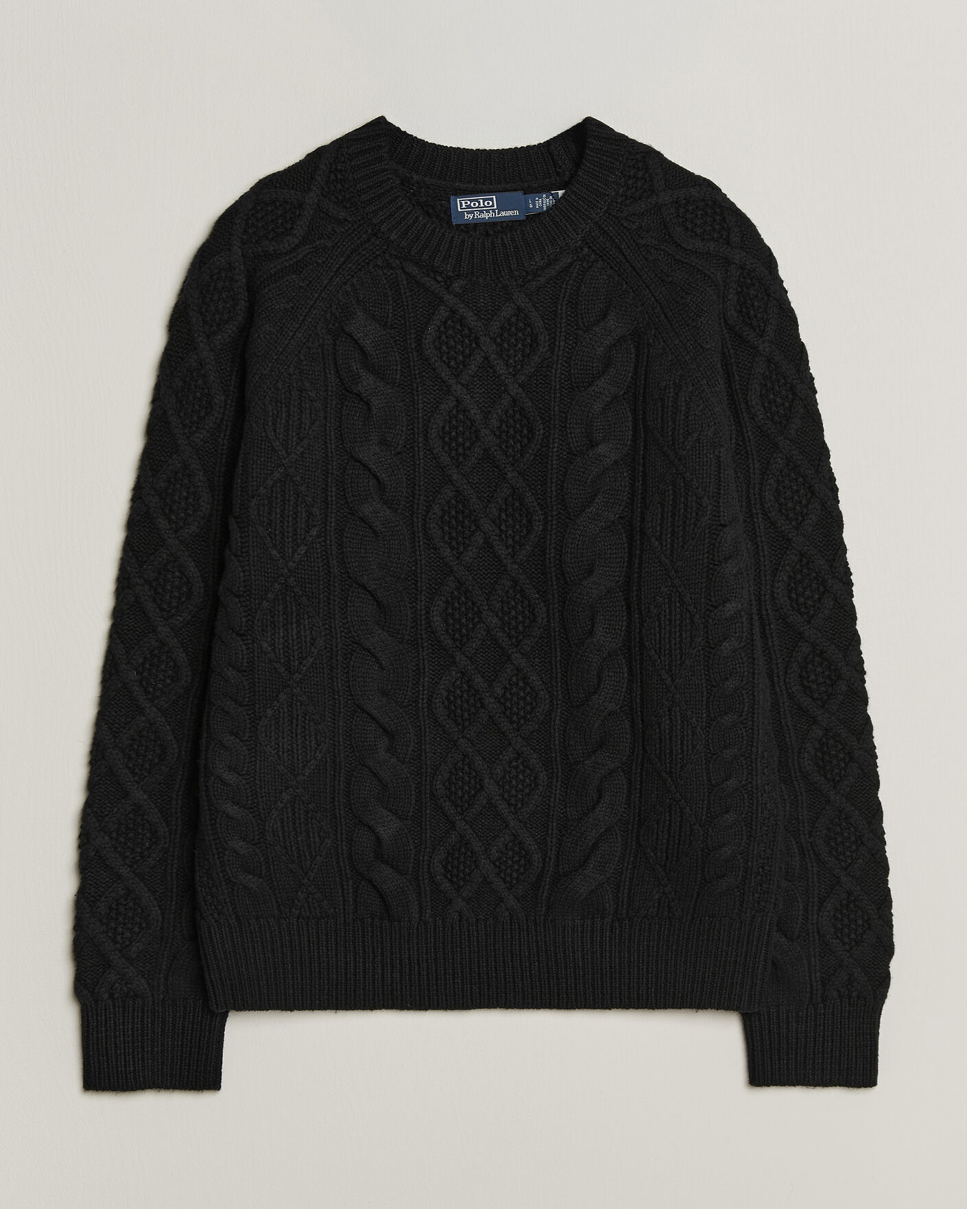 Hombres | Jerséis y prendas de punto | Polo Ralph Lauren | Wool/Alpaca Pullover Polo Black