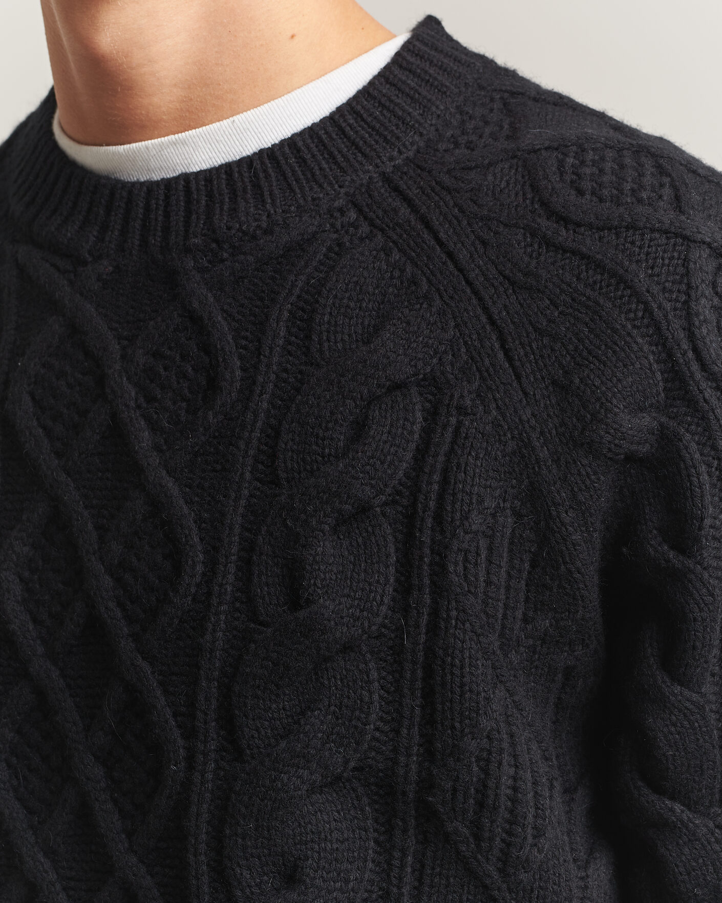 Hombres | Jerséis y prendas de punto | Polo Ralph Lauren | Wool/Alpaca Pullover Polo Black