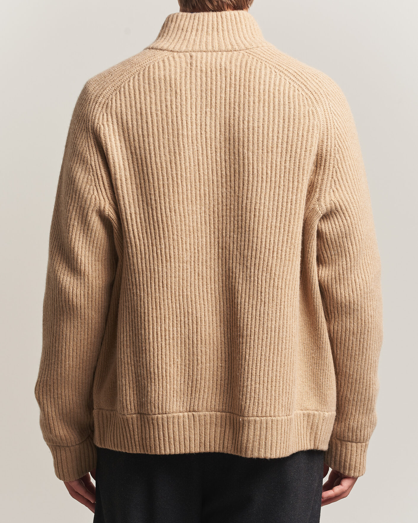 Hombres | Jerséis y prendas de punto | Polo Ralph Lauren | Wool/Cashmere Full-Zip Camel Melange