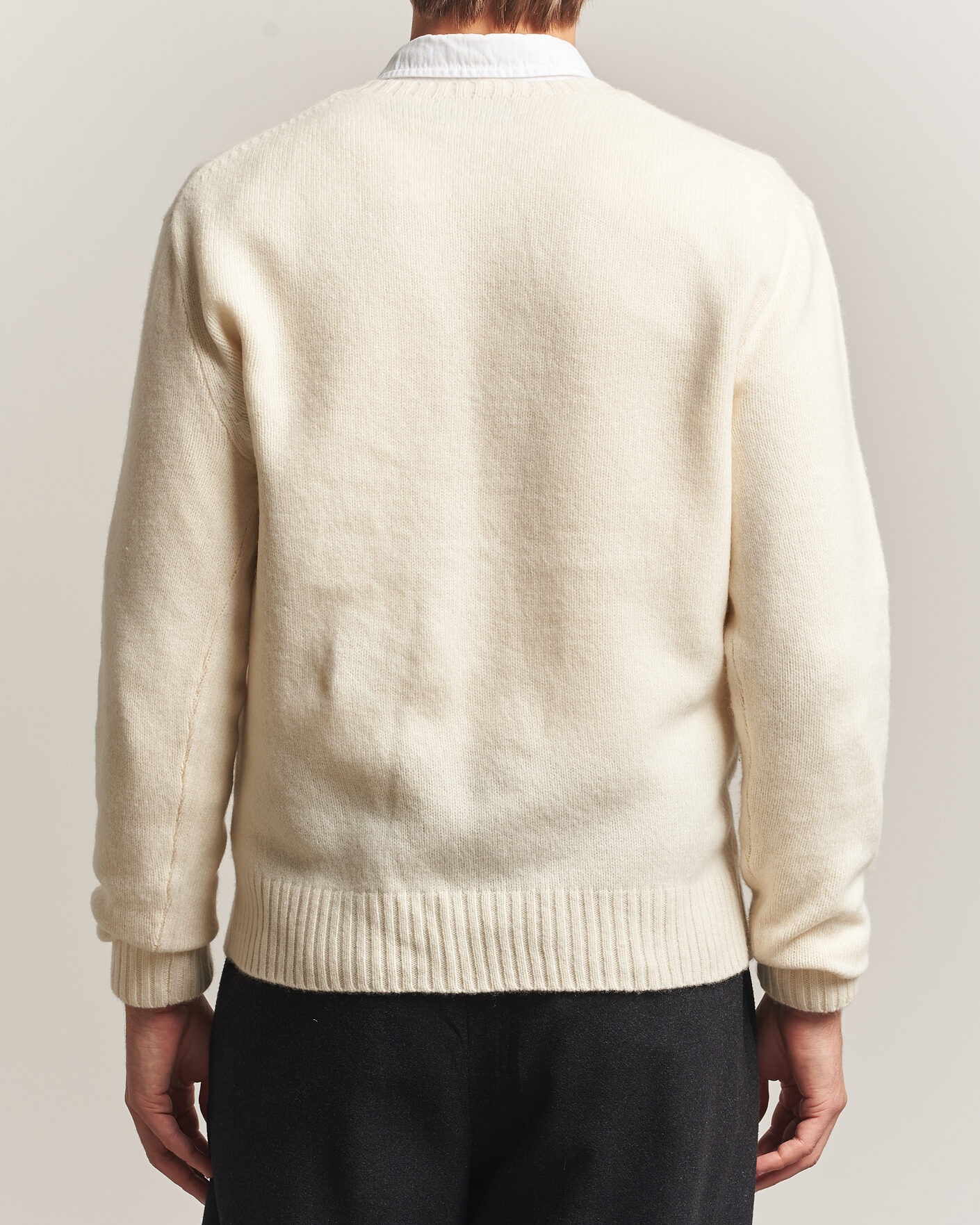 Hombres | Jerséis y prendas de punto | Polo Ralph Lauren | Wool Blend Bear Sweater Authentic Cream