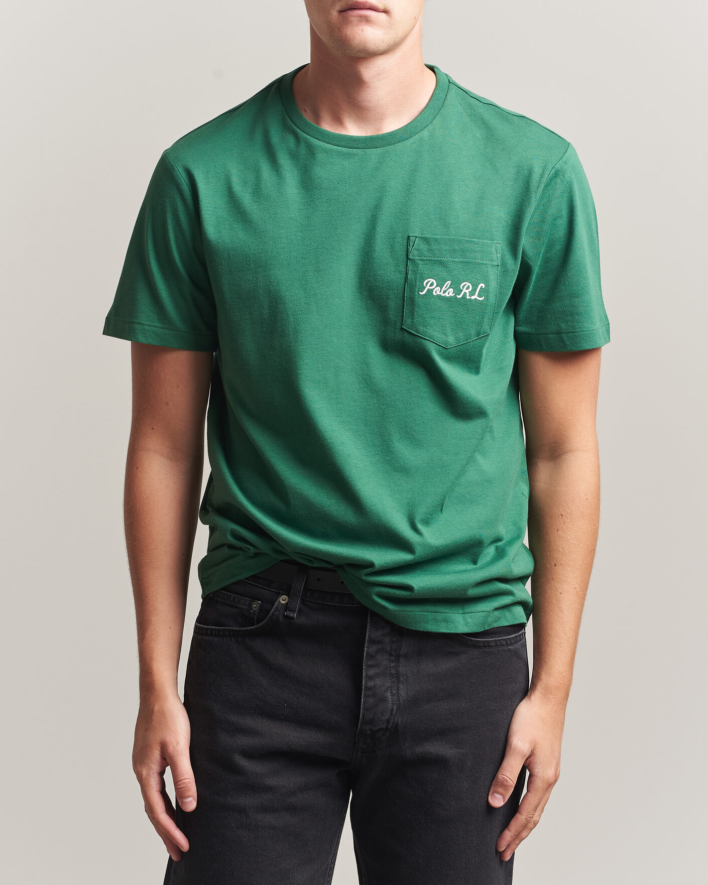 Hombres | Camisetas | Polo Ralph Lauren | Custom Slit Fit Bear T-Shirt Verano Green