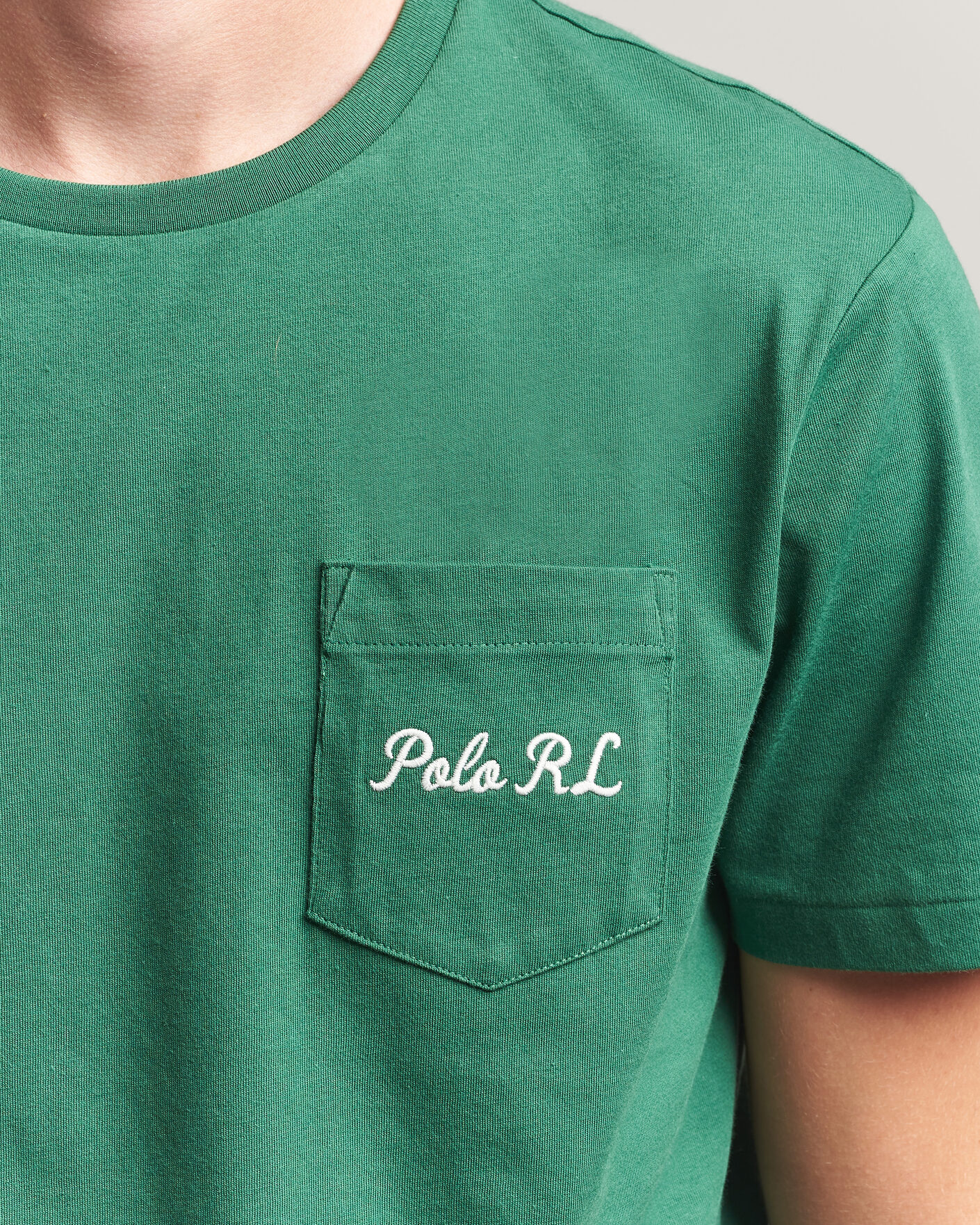 Hombres | Camisetas | Polo Ralph Lauren | Custom Slit Fit Bear T-Shirt Verano Green
