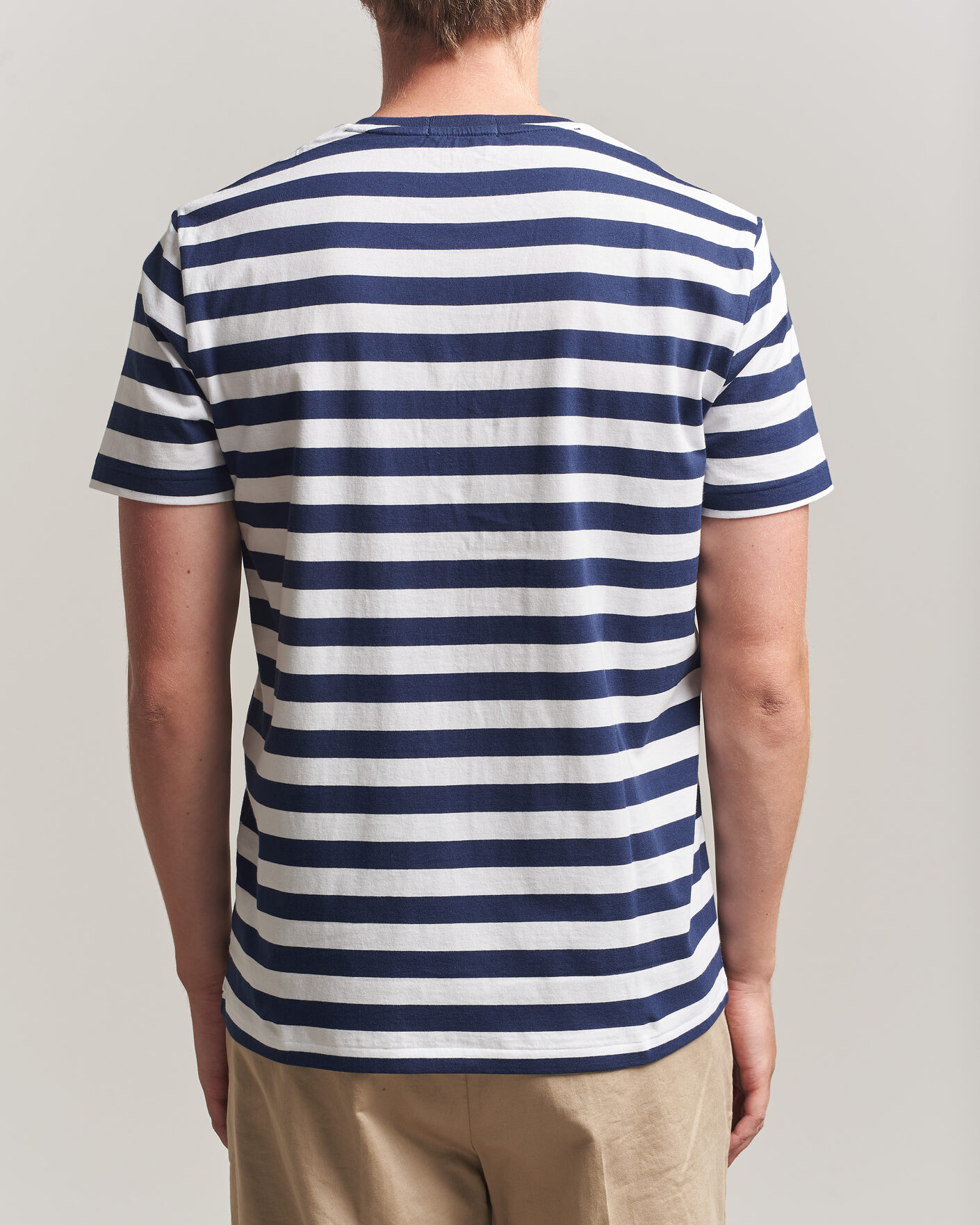 Hombres | Camisetas | Polo Ralph Lauren | Custom Slim Fit Striped T-Shirt Newport Navy