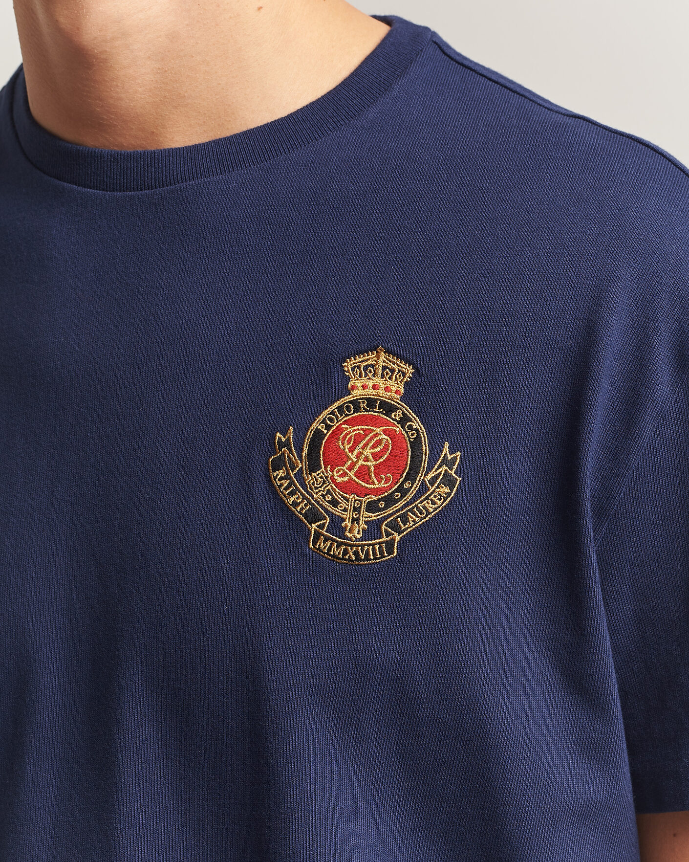 Hombres | Camisetas | Polo Ralph Lauren | Classic Fit Jersey T-Shirt Newport Navy