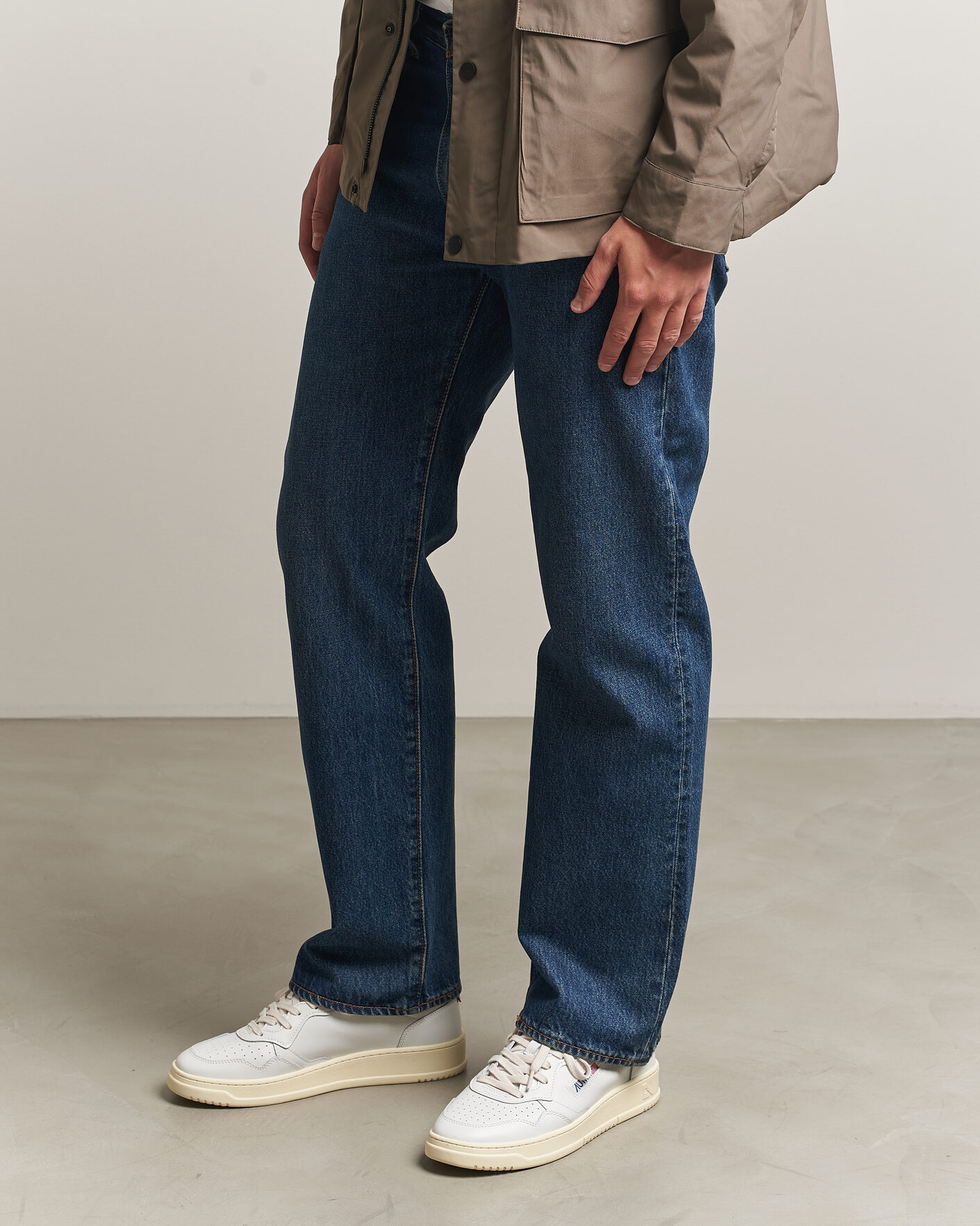Hombres | Zapatillas | Autry | Medalist Low Sneaker White/Chocolate