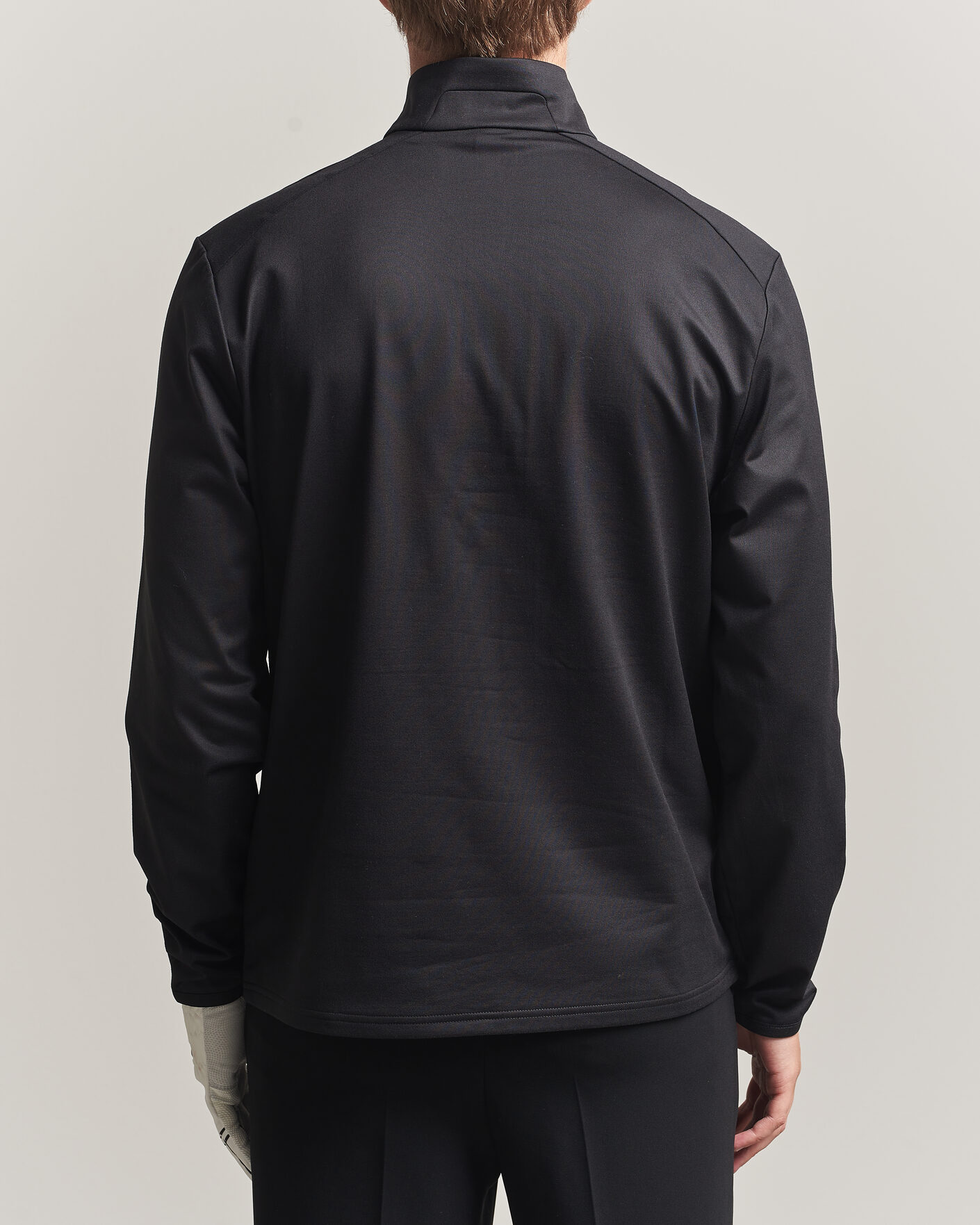 Hombres | Ropa de golf | Polo Ralph Lauren | Luxury Jersey Half Zip Polo Black