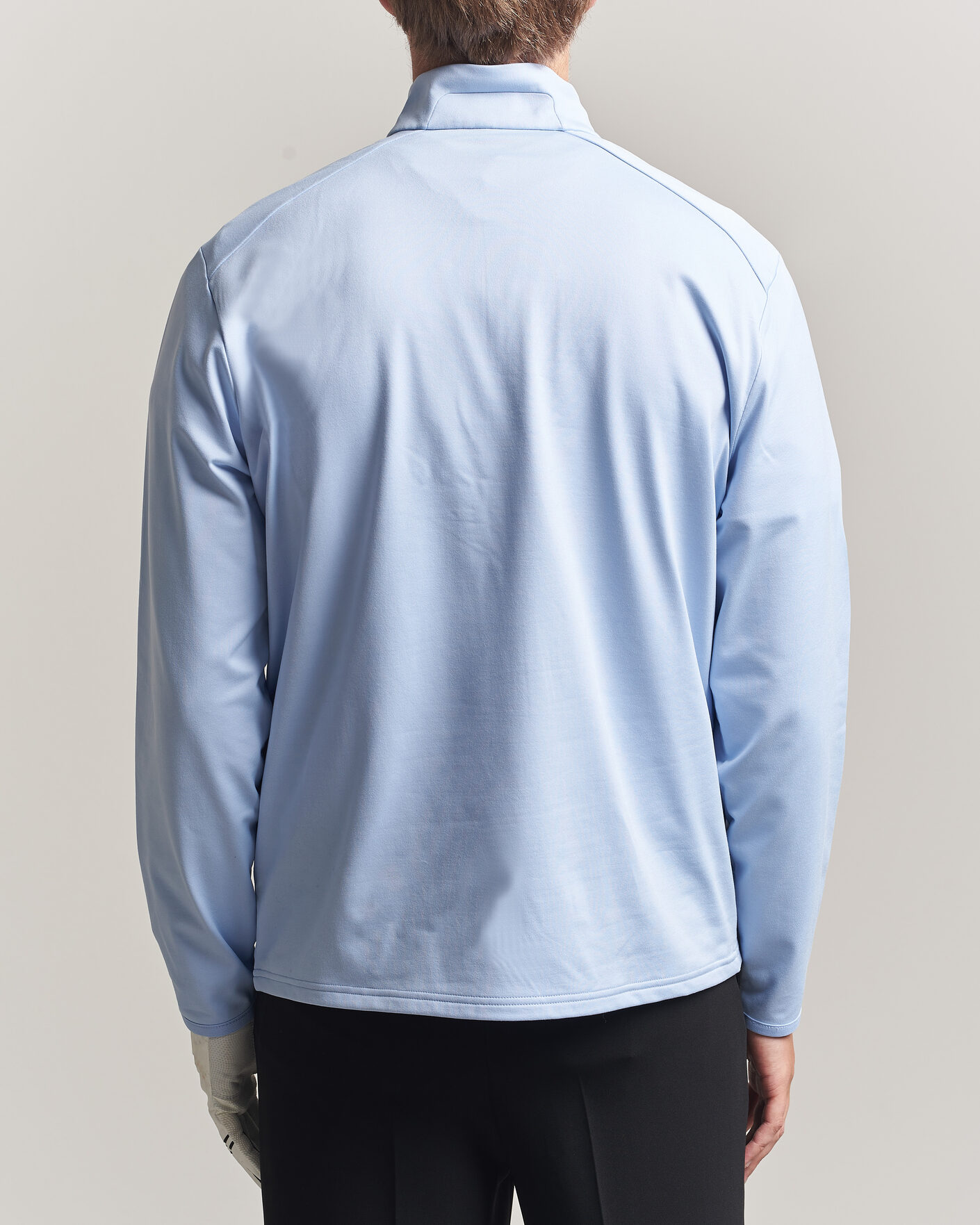 Hombres | Ropa de golf | Polo Ralph Lauren | Luxury Jersey Half Zip Pebble Blue