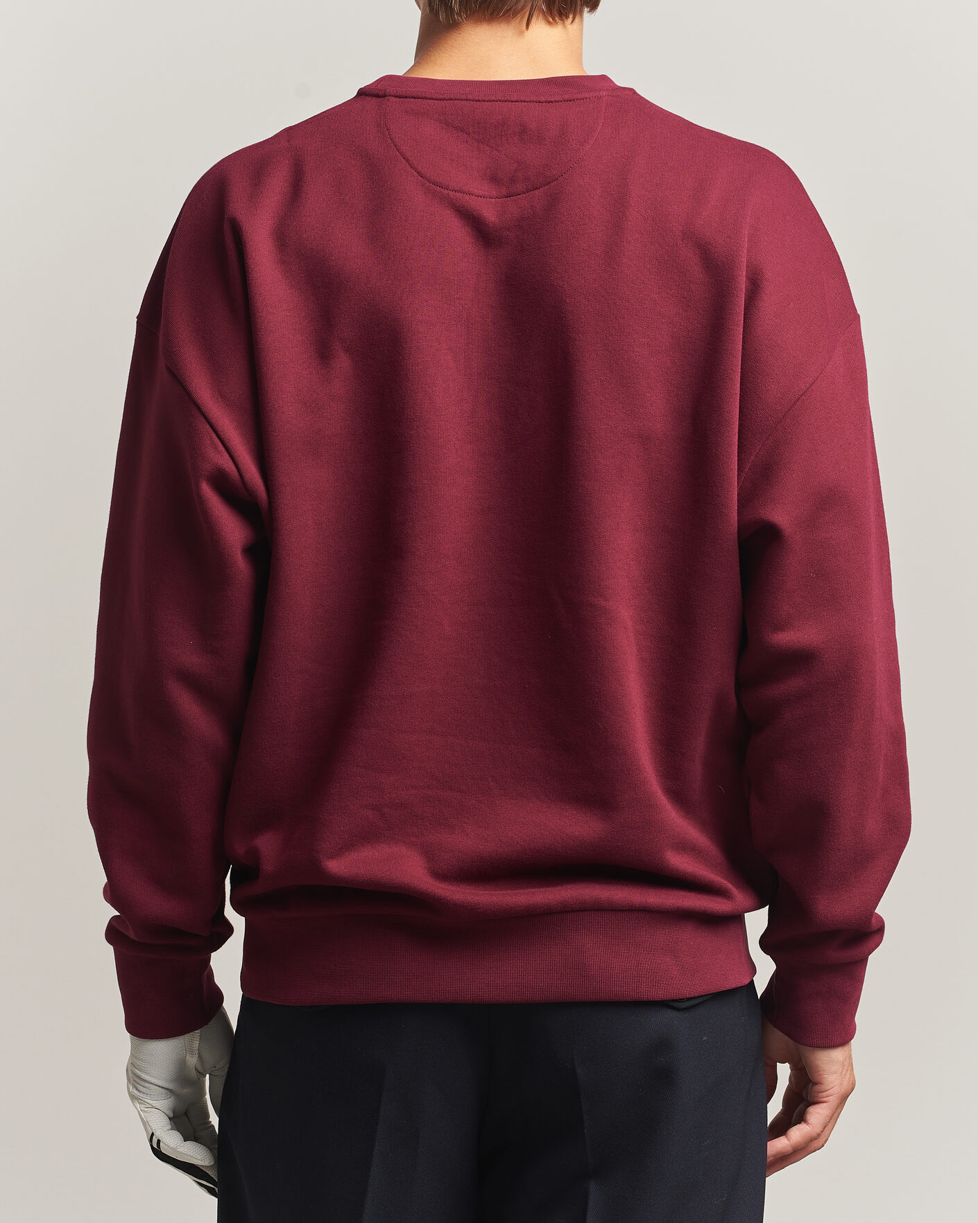 Hombres | Jerséis y prendas de punto | RLX Ralph Lauren | Polo Ralph Lauren Magic Fleece Bear Sweatshirt Classic Wine