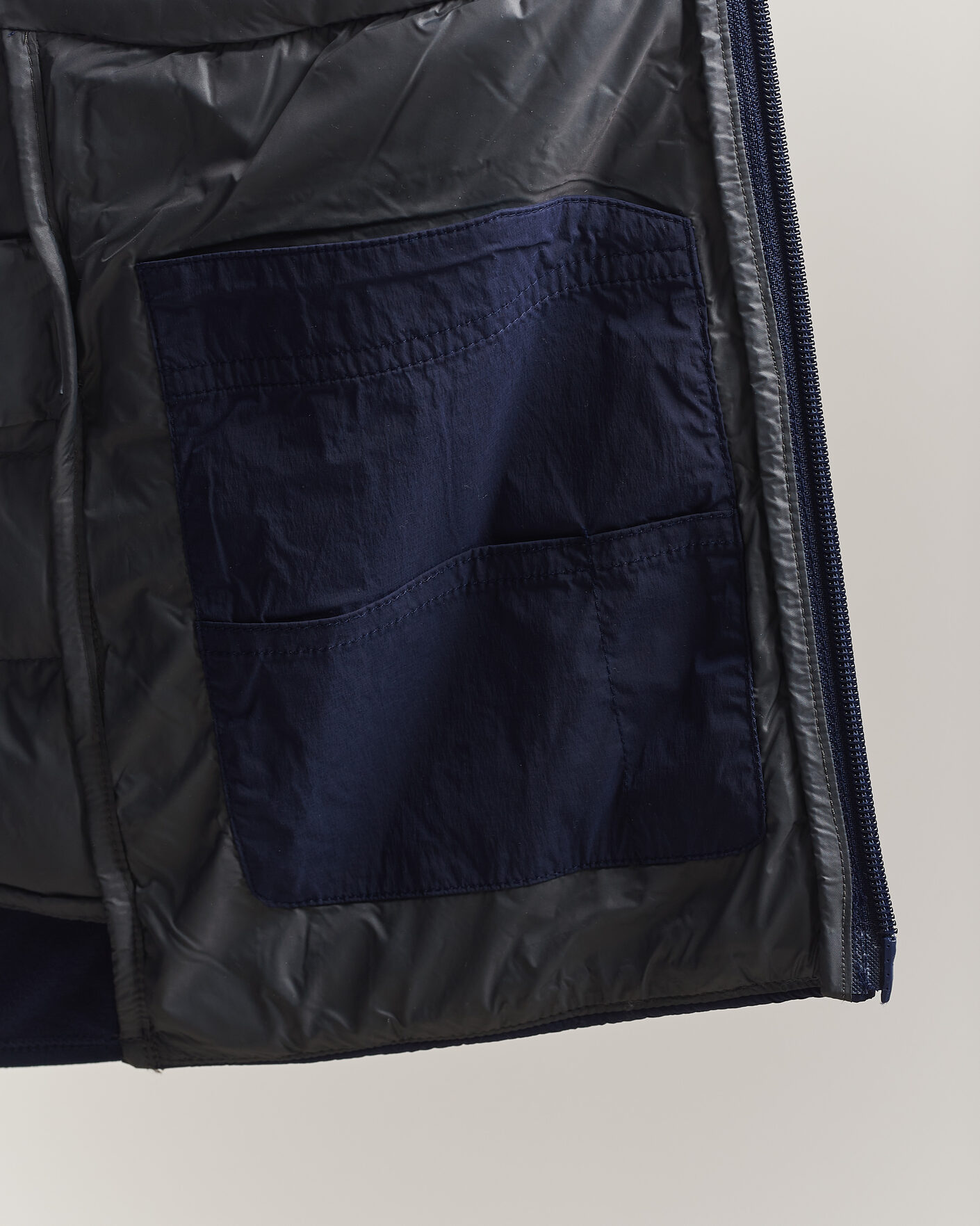 Hombres | Jerséis y prendas de punto | RLX Ralph Lauren | Full Zip Golf Vest Refined Navy