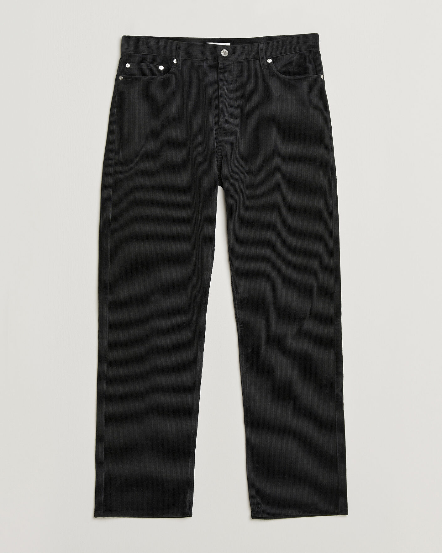 Hombres | Pantalones | Samsøe Samsøe | Eddie Corduroy Trousers Black