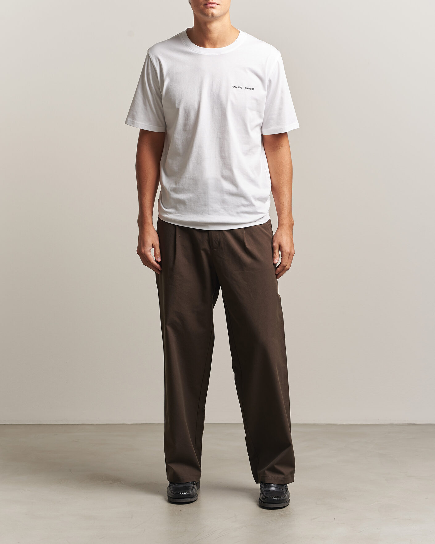 Hombres | Pantalones | Samsøe Samsøe | Valentin Pleated Trousers Delicioso