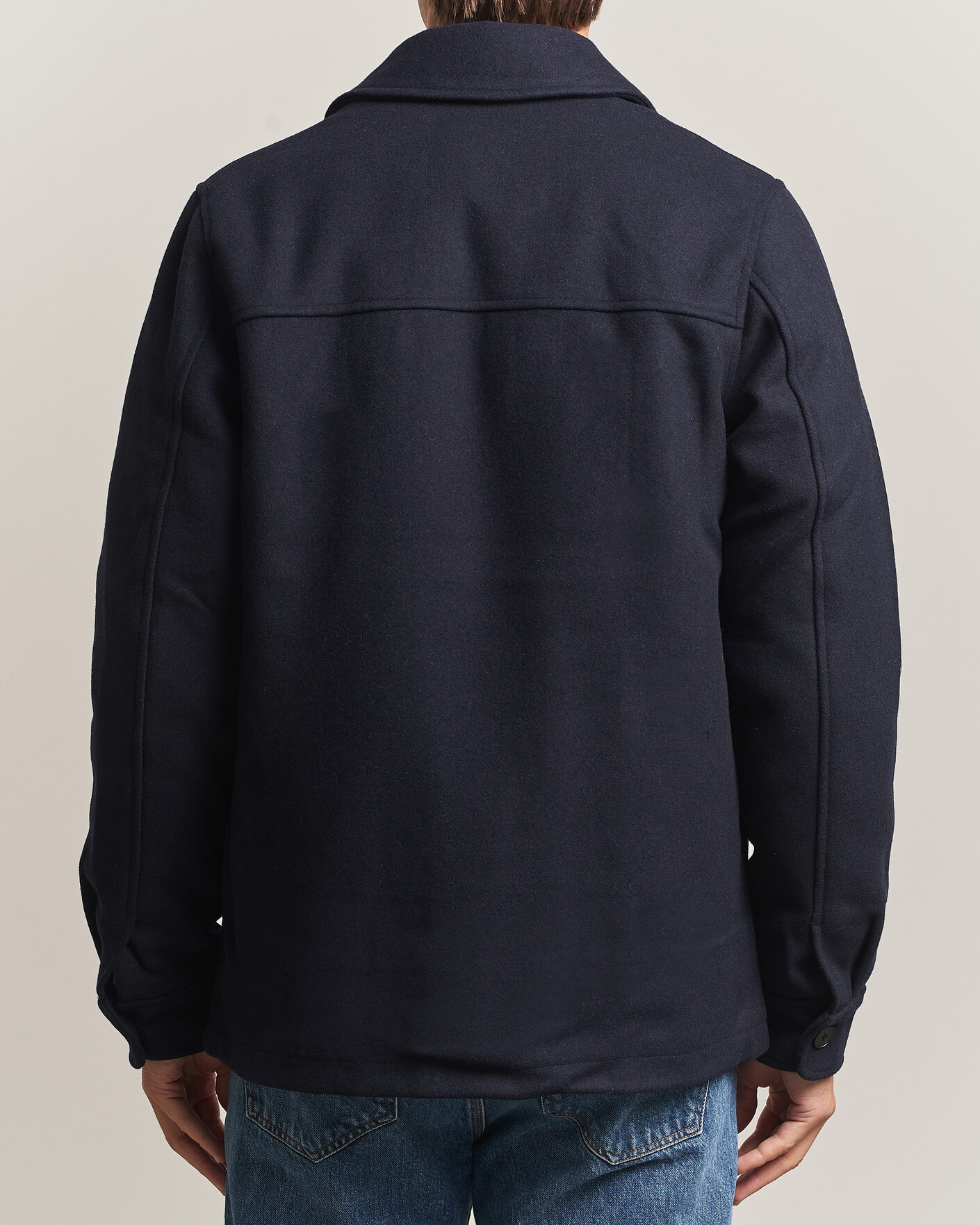 Hombres | Abrigos y chaquetas | Samsøe Samsøe | Pally Padded Shirt Jacket Salute Navy