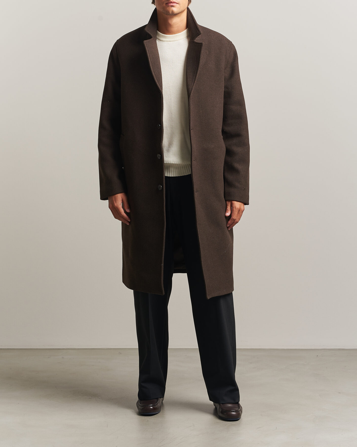 Hombres | Abrigos y chaquetas | Samsøe Samsøe | Falco Wool Coat Delicioso