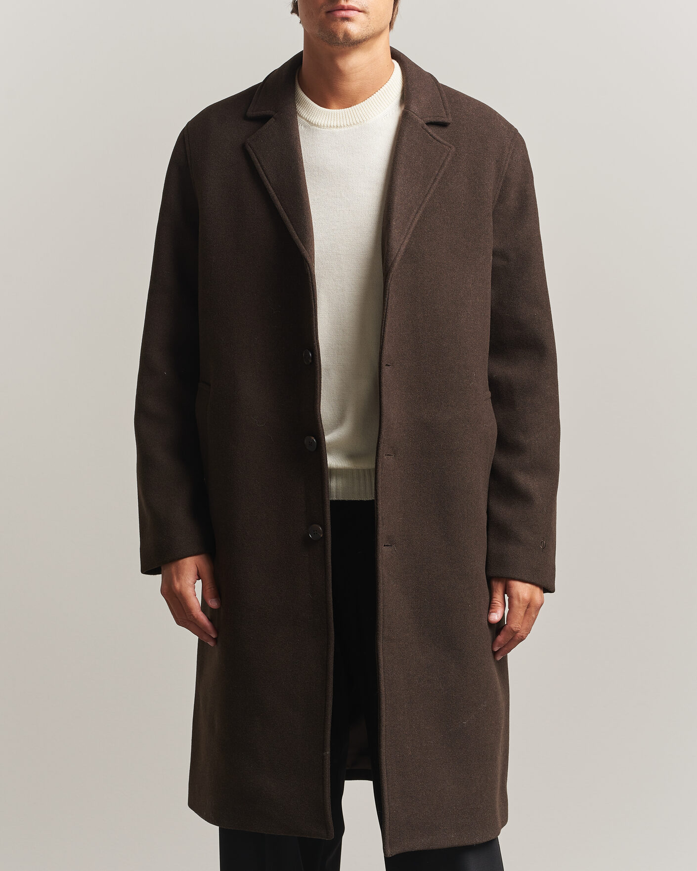 Hombres | Abrigos y chaquetas | Samsøe Samsøe | Falco Wool Coat Delicioso