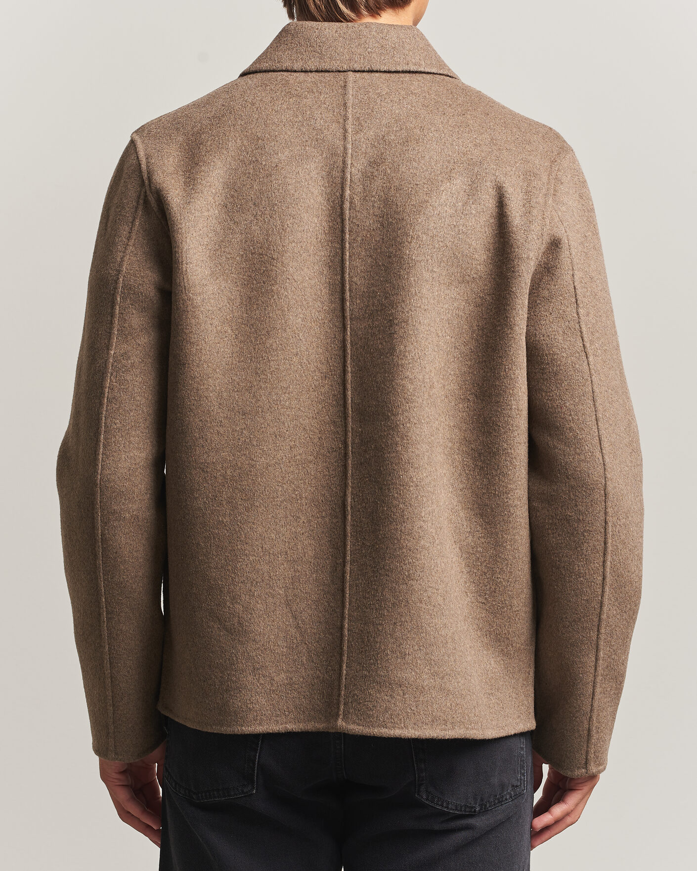 Hombres | Abrigos y chaquetas | Samsøe Samsøe | Paulo Wool Shirt Jacket Lead Gray Melange