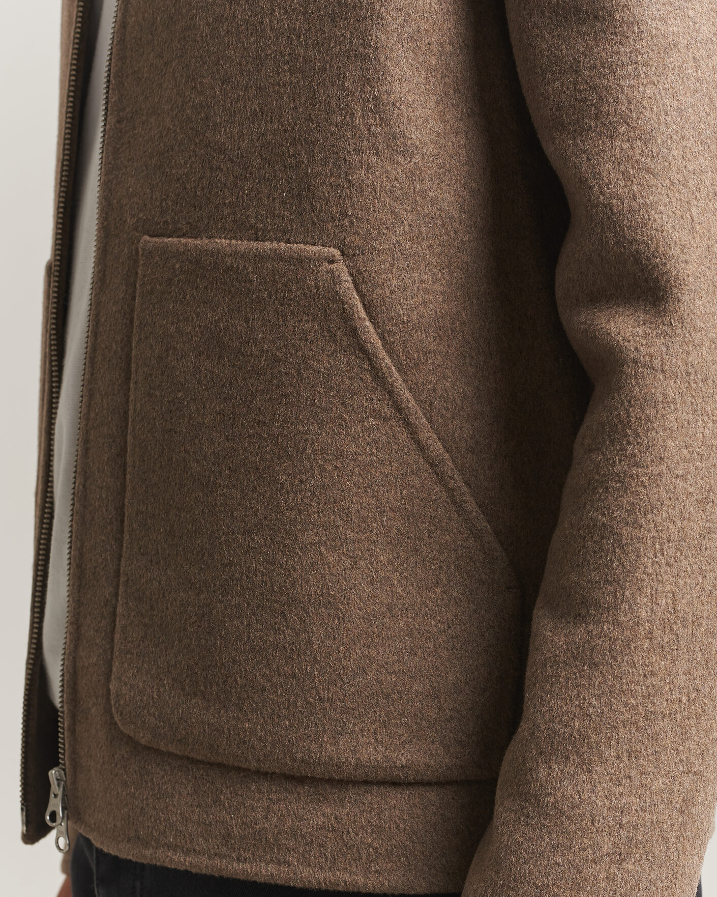 Hombres | Abrigos y chaquetas | Samsøe Samsøe | Paulo Wool Shirt Jacket Lead Gray Melange
