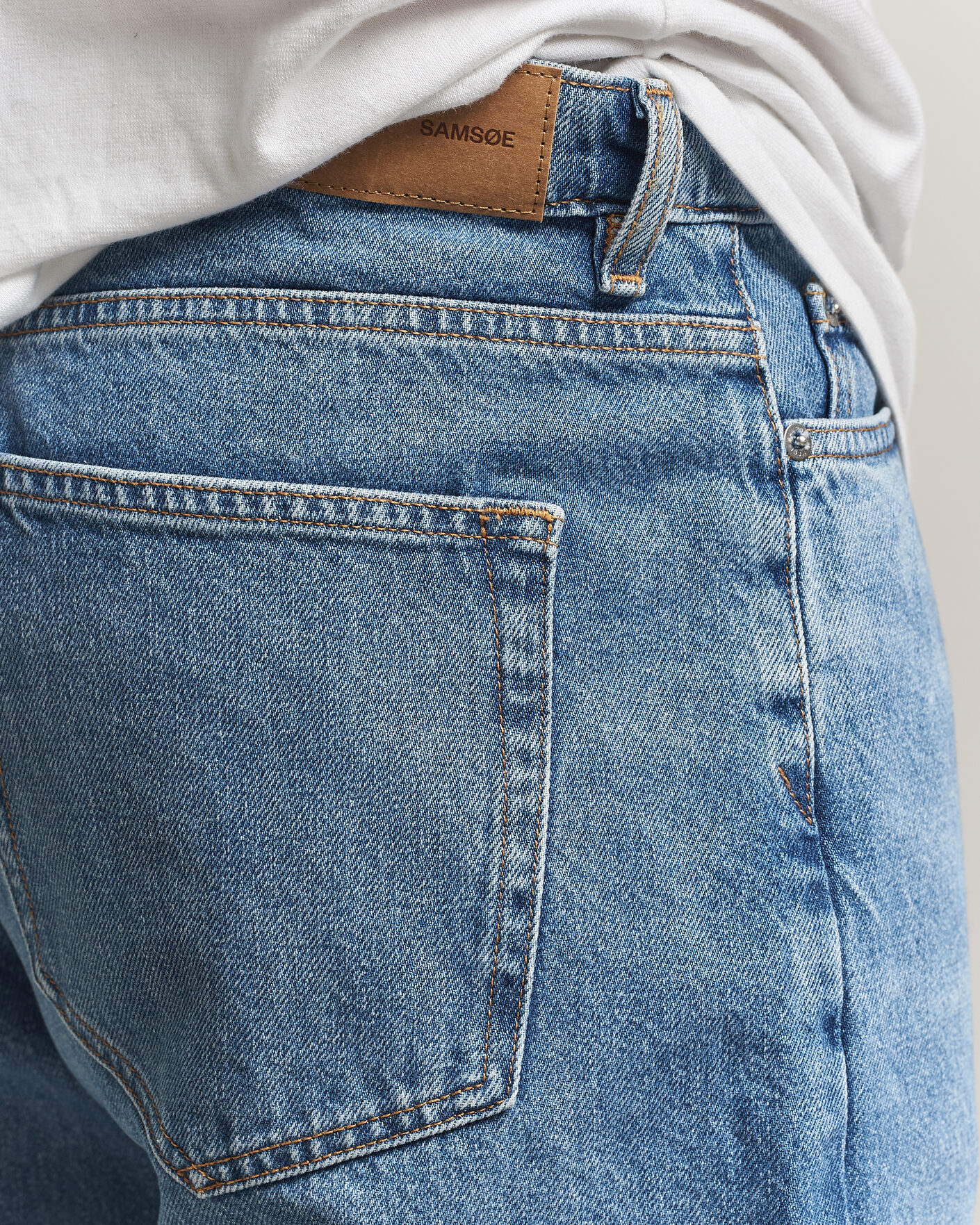 Hombres | Vaqueros | Samsøe Samsøe | Eddie Regular Fit Jeans Retro Wash