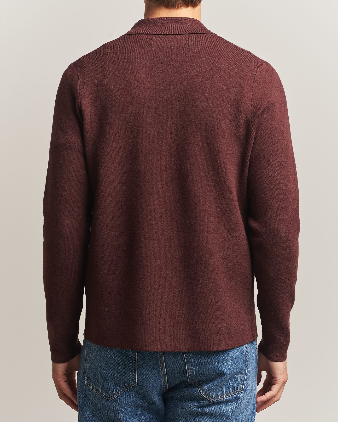 Hombres | Jerséis y prendas de punto | Samsøe Samsøe | Guna Full Zip Bitter Chocolate