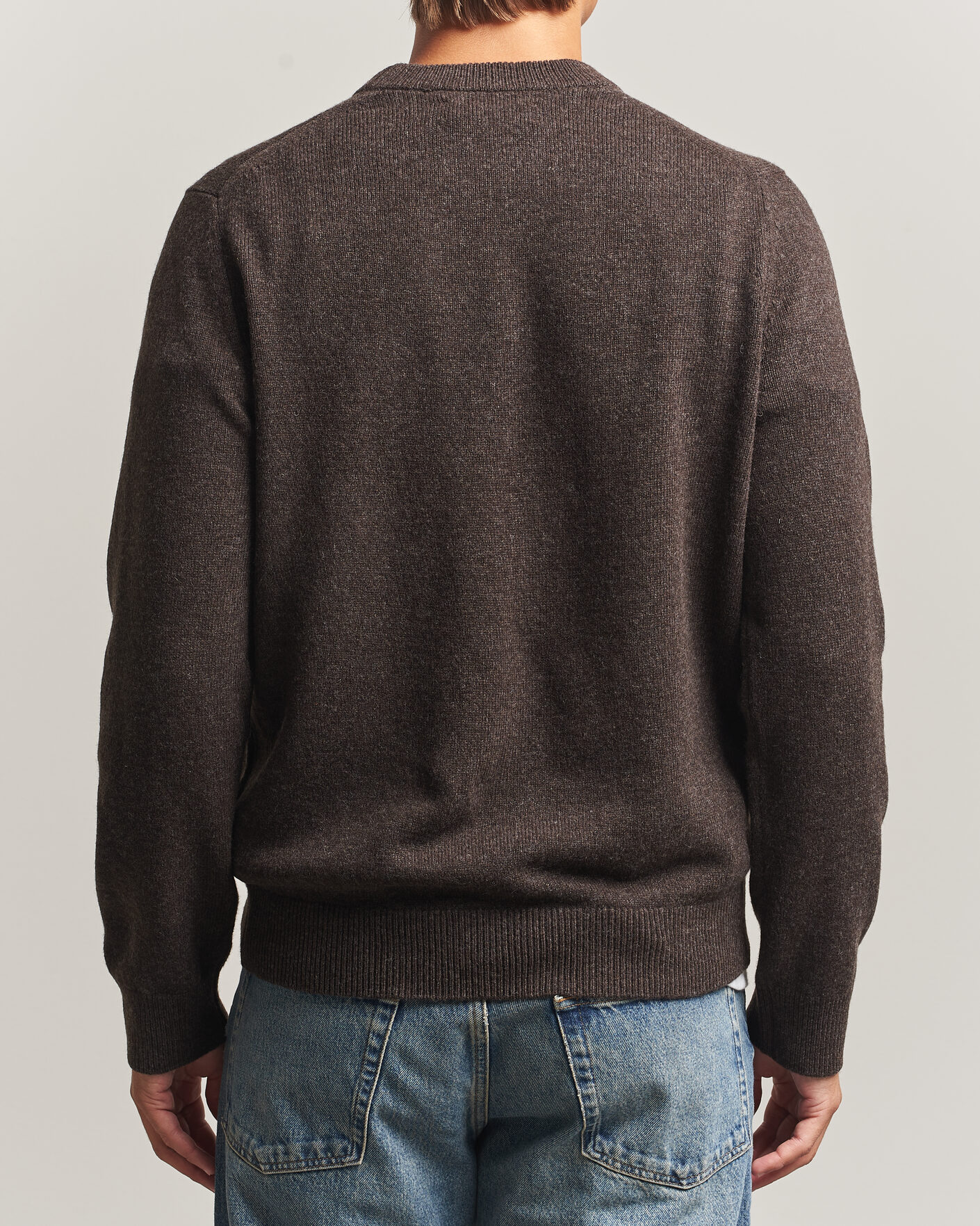 Hombres | Jerséis y prendas de punto | Samsøe Samsøe | Isak Knitted Crew Neck Delicioso