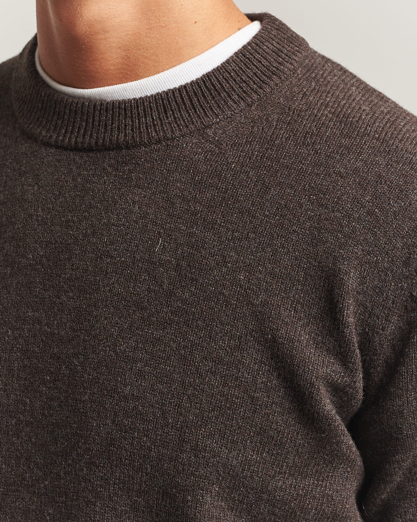 Hombres | Jerséis y prendas de punto | Samsøe Samsøe | Isak Knitted Crew Neck Delicioso