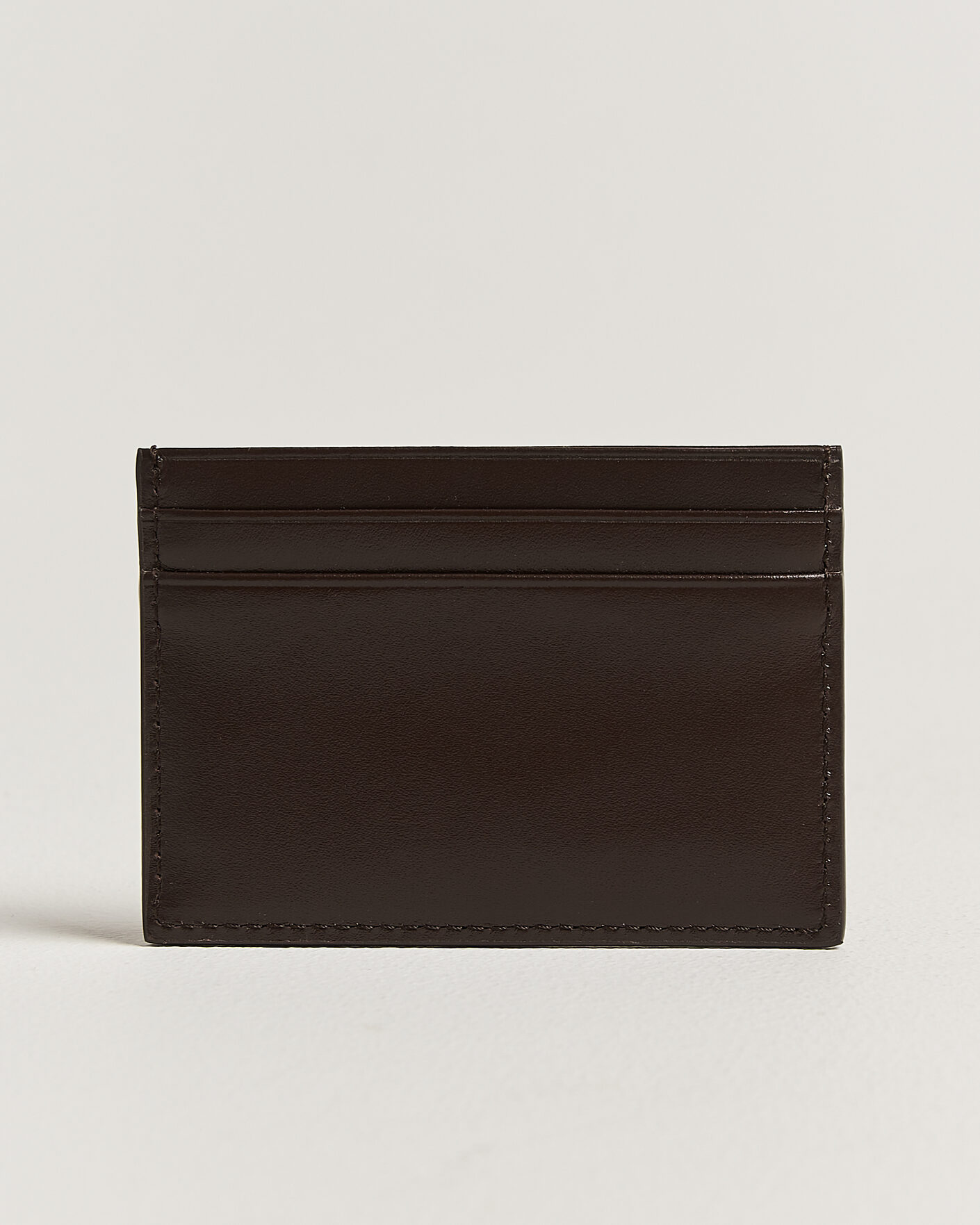Hombres | Billeteras | Tiger of Sweden | Wake Leather Card Holder Dark Brown