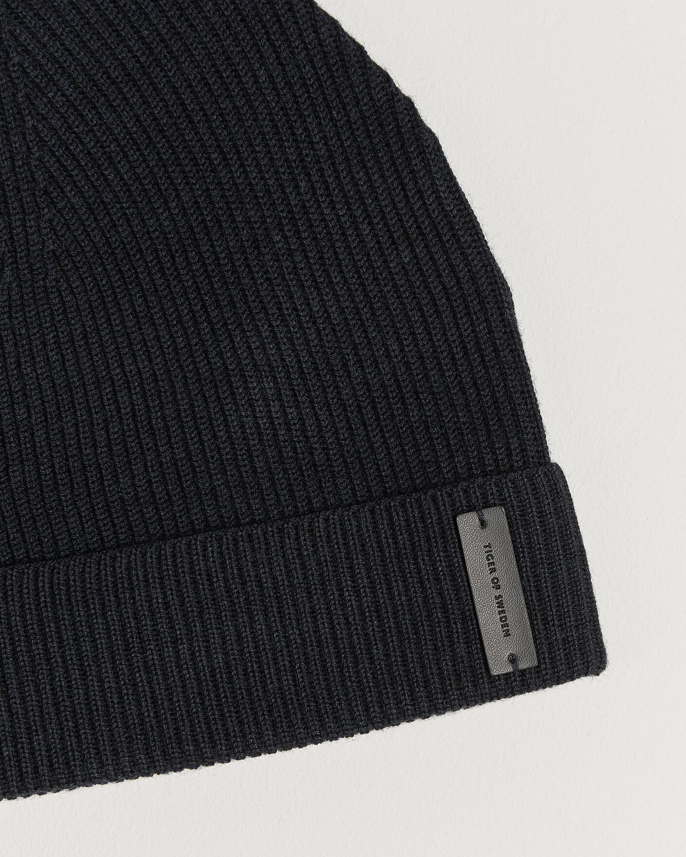 Hombres | Gorros | Tiger of Sweden | Caldu Wool Beanie Black