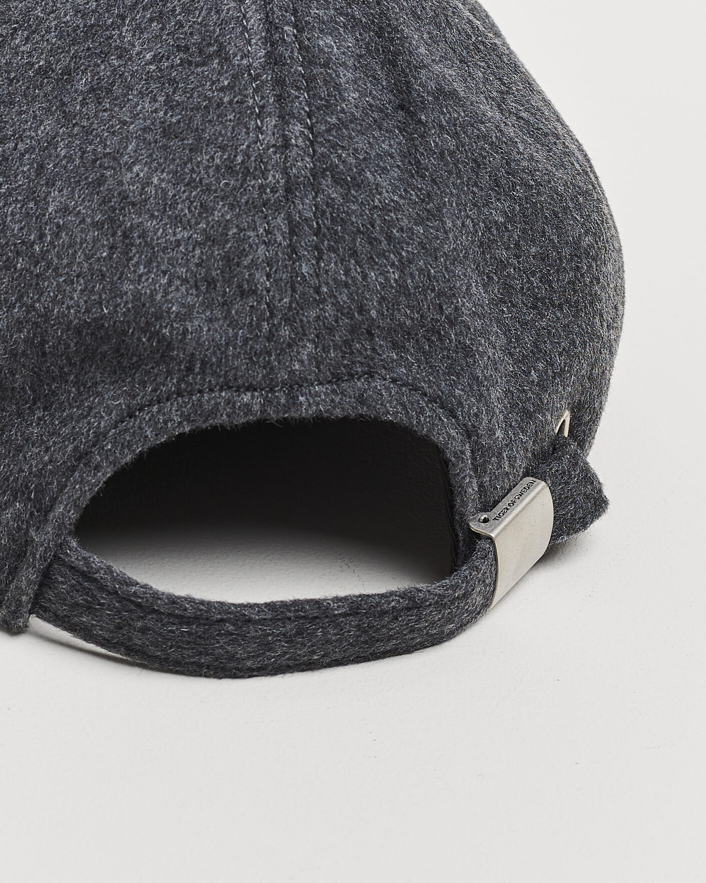 Hombres | Sombreros y gorras | Tiger of Sweden | Hent Wool/Cashmere Cap Dark Grey Melange