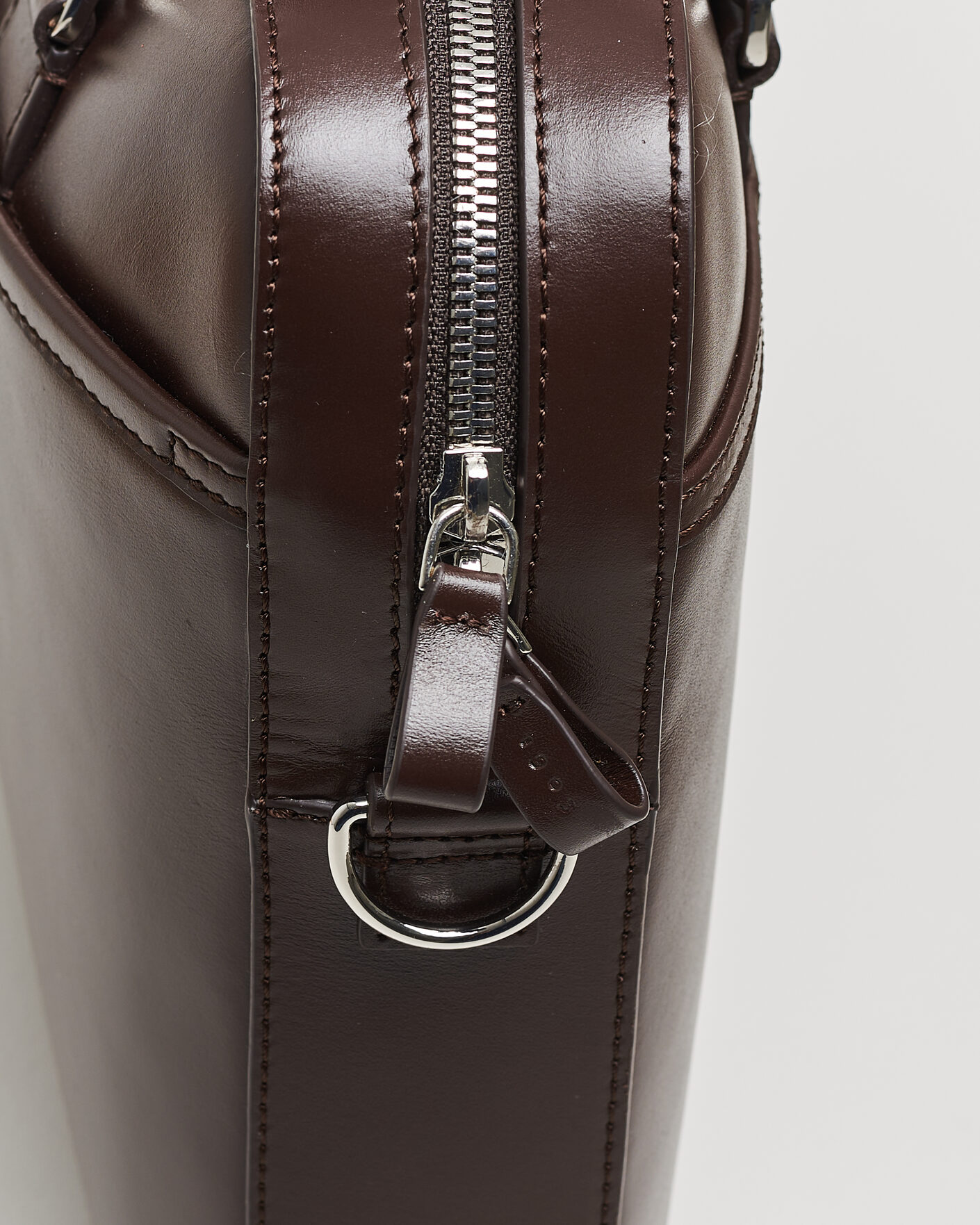 Hombres | Bolsos | Tiger of Sweden | Bosun Smooth Leather Briefcase Dark Brown