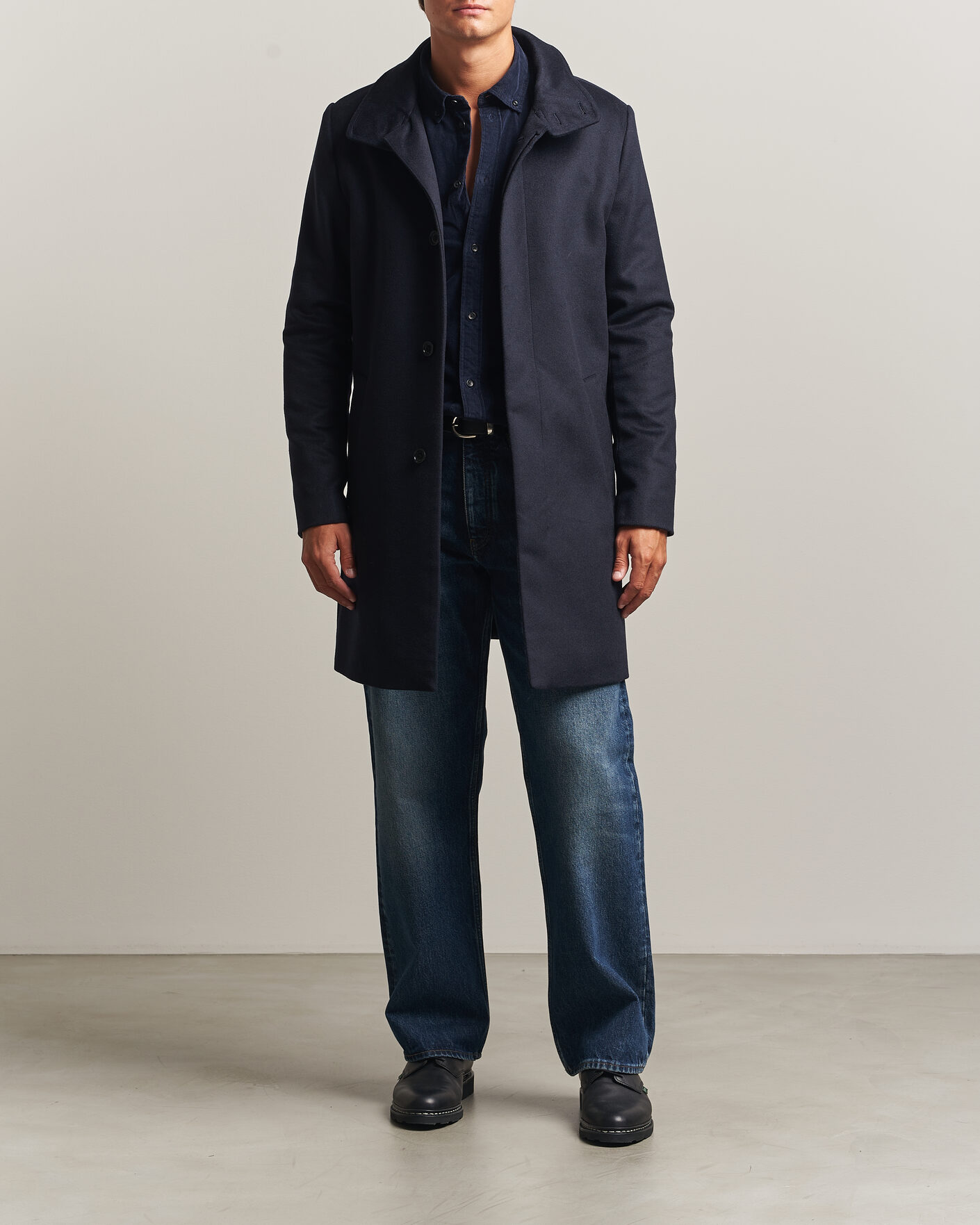 Hombres | Abrigos y chaquetas | Tiger of Sweden | Aleric Wool/Cashmere Coat Light Ink