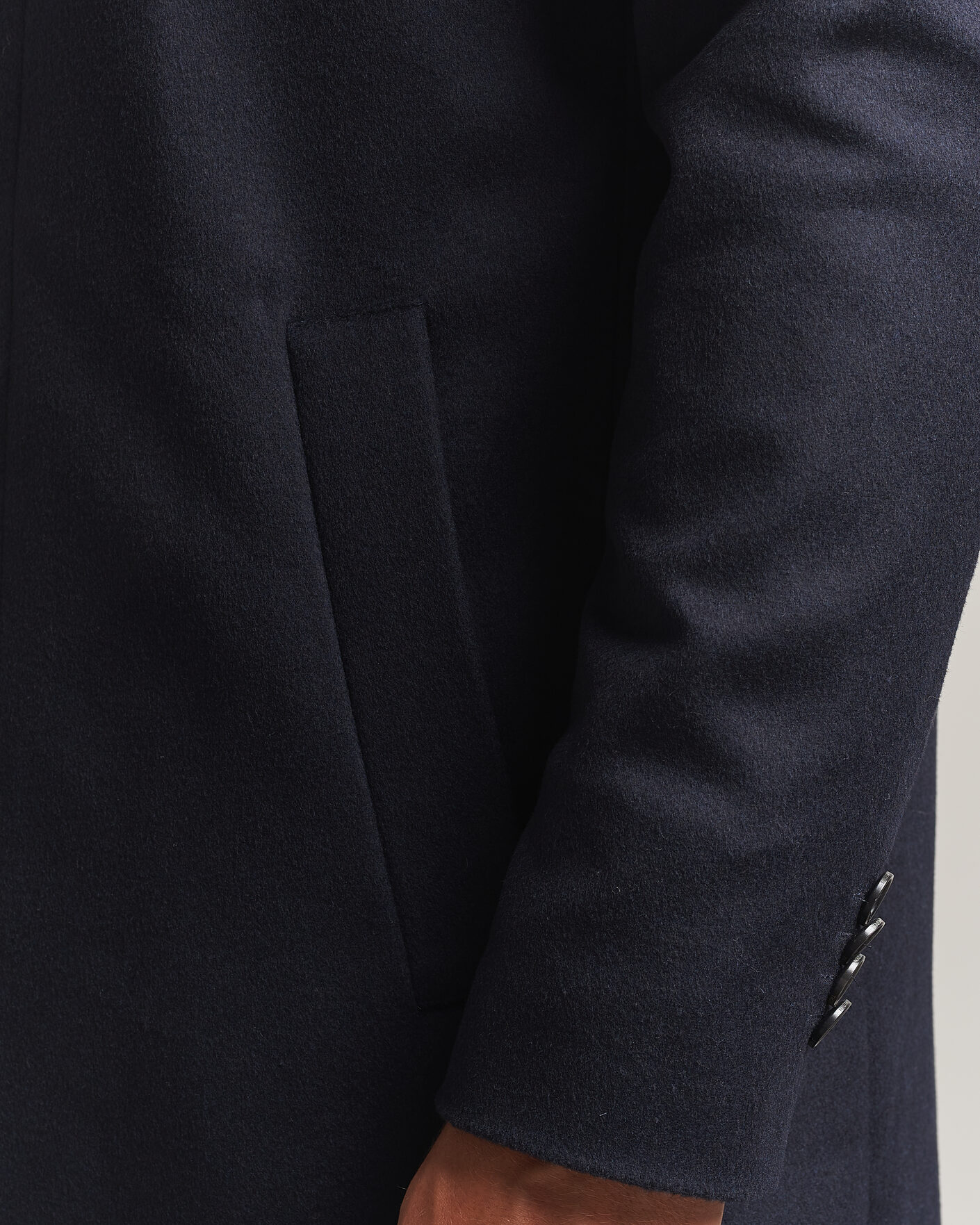 Hombres | Abrigos y chaquetas | Tiger of Sweden | Aleric Wool/Cashmere Coat Light Ink
