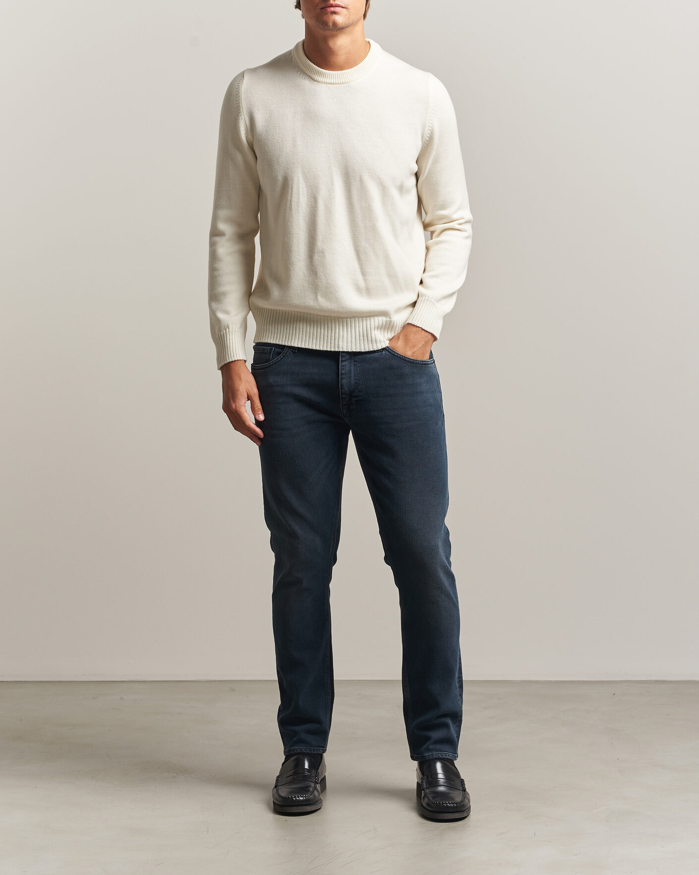 Hombres | Vaqueros | Tiger of Sweden | Pistolero Jeans Black Blue