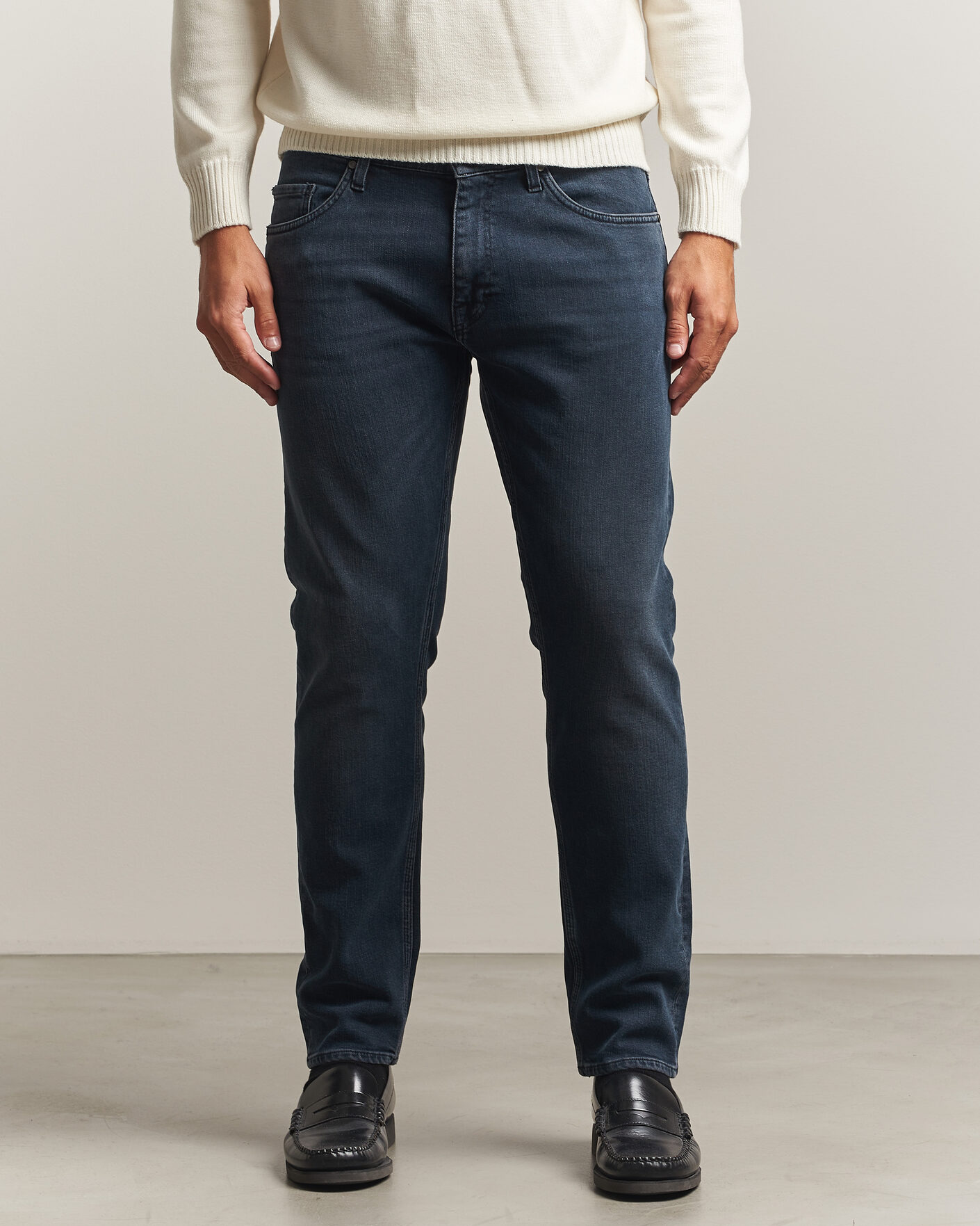 Hombres | Vaqueros | Tiger of Sweden | Pistolero Jeans Black Blue
