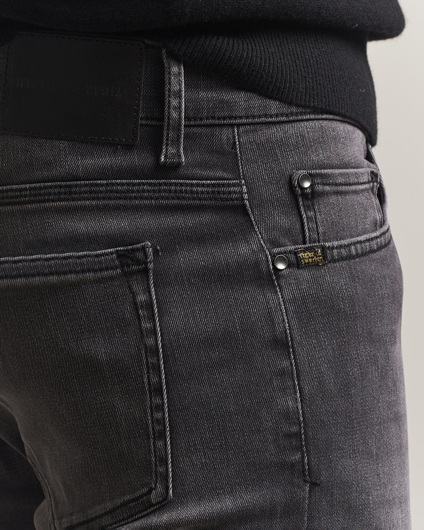 Hombres | Vaqueros | Tiger of Sweden | Evolve Jeans Washed Black