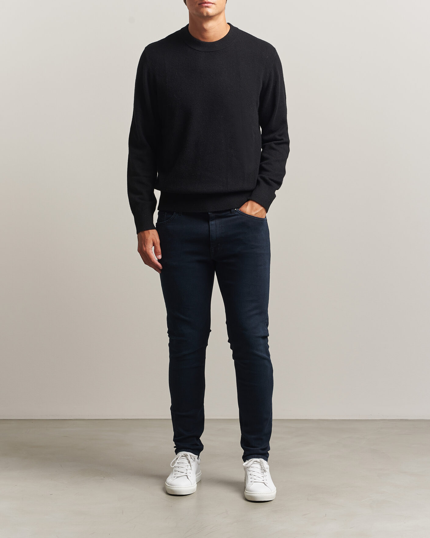Hombres | Vaqueros | Tiger of Sweden | Evolve Jeans Black Blue