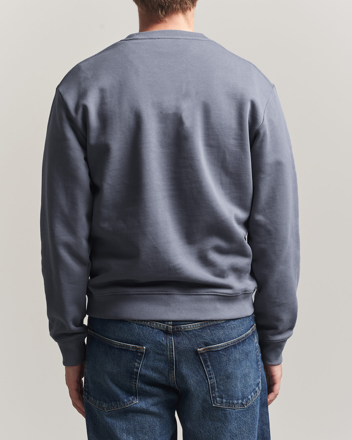 Hombres | Jerséis y prendas de punto | Tiger of Sweden | Emerson Crew Neck Sweatshirt Iron Haze