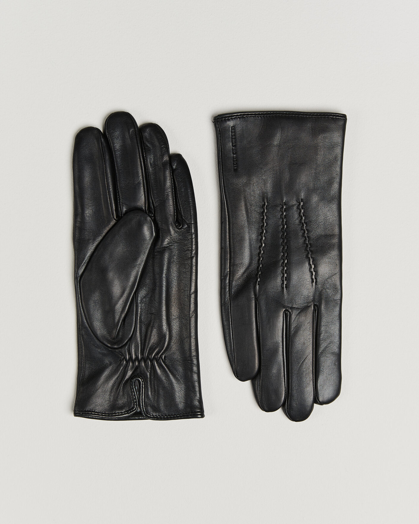 Hombres | Guantes | Tiger of Sweden | Garvin Leather Gloves Black