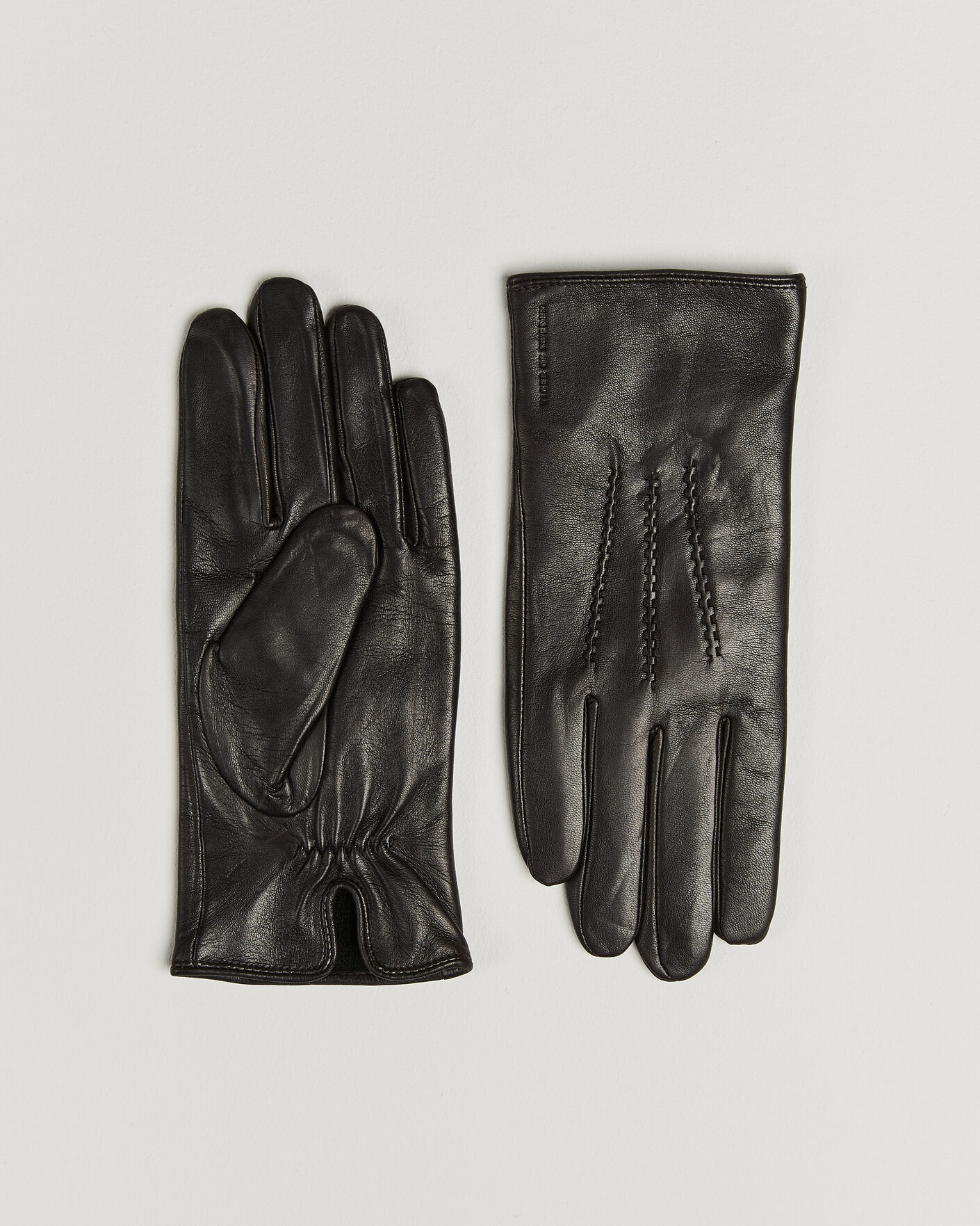 Hombres | Guantes | Tiger of Sweden | Garvin Leather Gloves Espresso