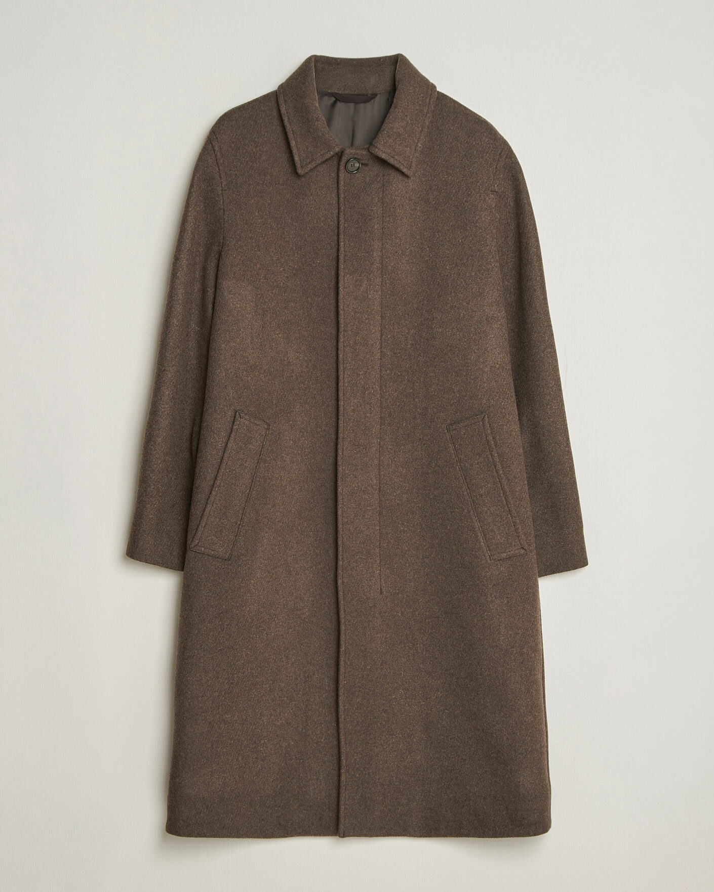 Hombres | Abrigos y chaquetas | Tiger of Sweden | Carlton Wool Coat Dusty Brown
