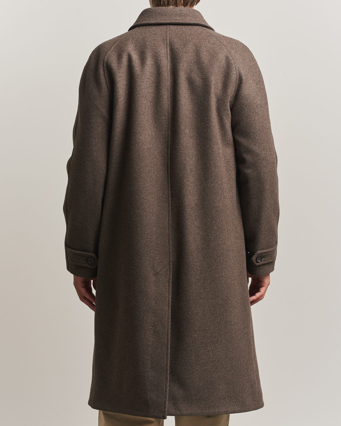 Hombres | Abrigos y chaquetas | Tiger of Sweden | Carlton Wool Coat Dusty Brown