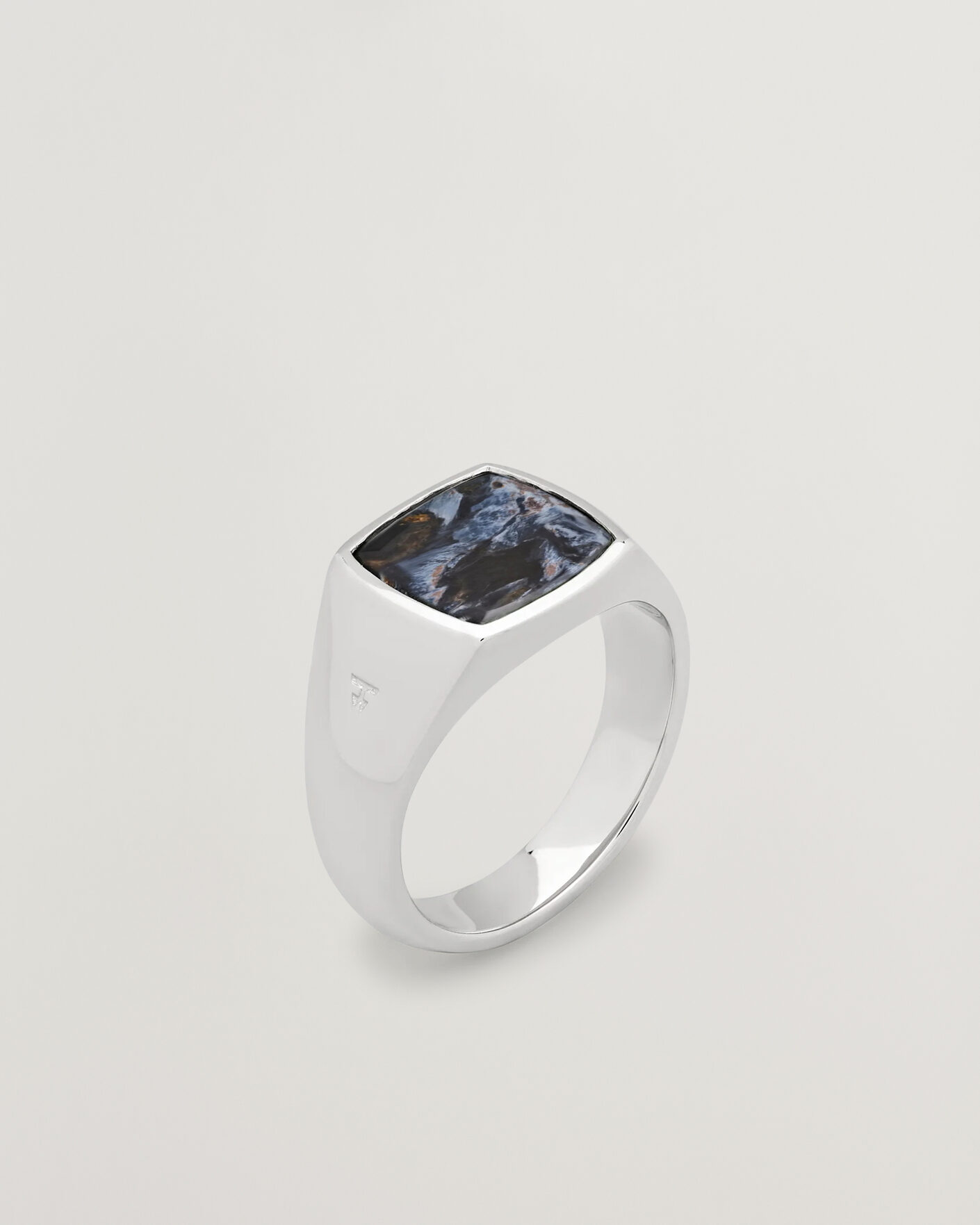Hombres | Joyas | Tom Wood | Key Pietersite Ring Silver
