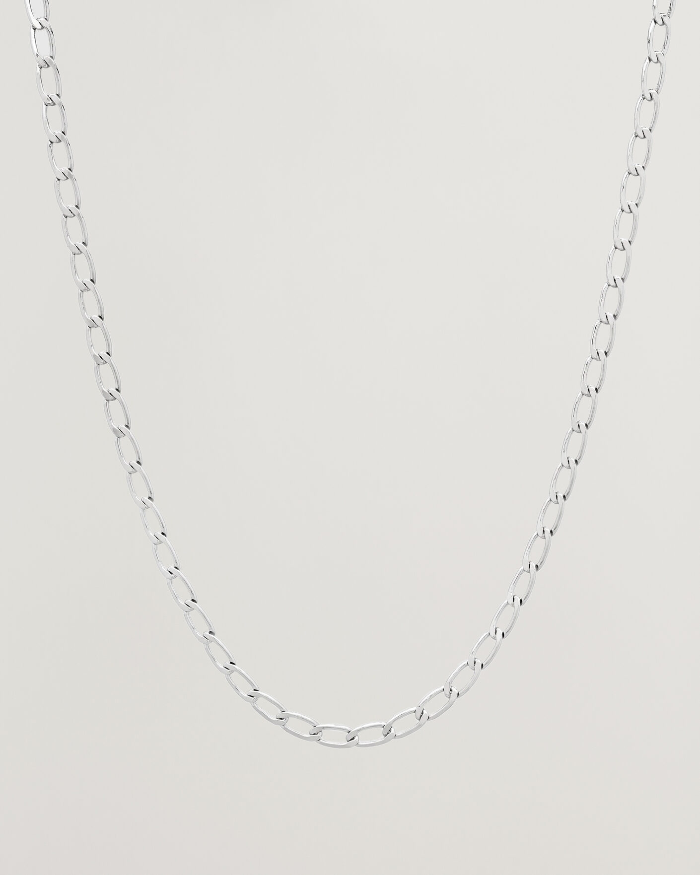 Hombres | Joyas | Tom Wood | Arlo Medium Chain Silver