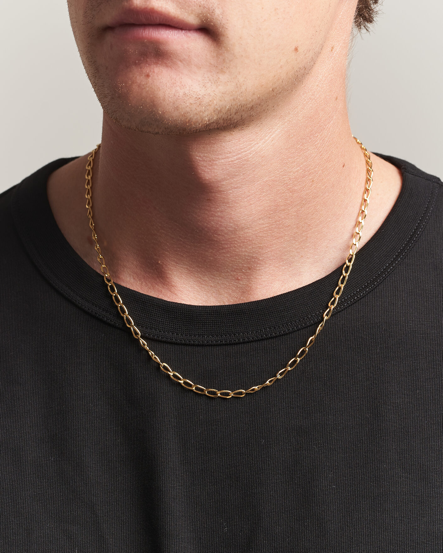 Hombres | Joyas | Tom Wood | Arlo Medium Chain Gold